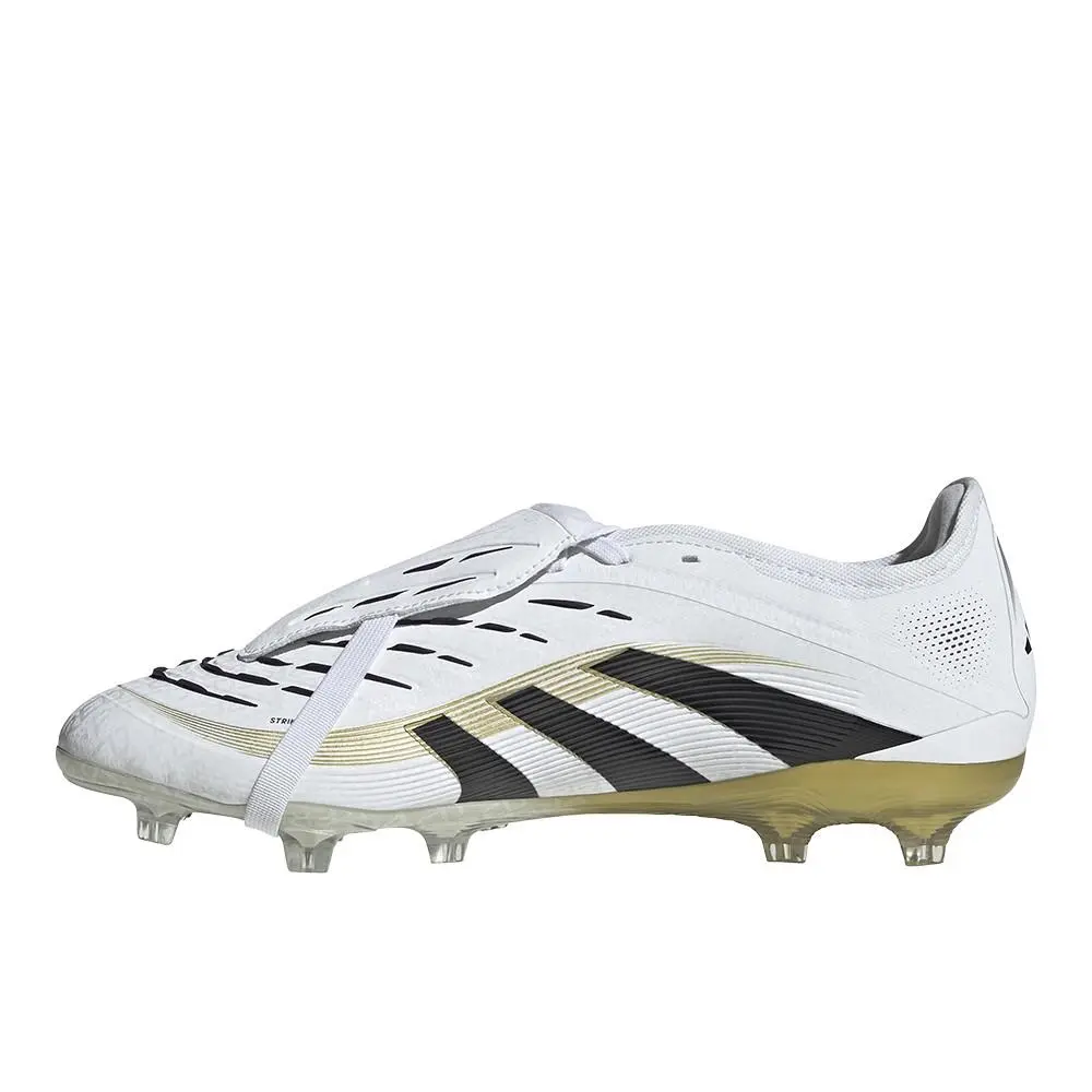 Adidas shoes - adidas Predator Pro FoldOver Tongue Firm Ground Soccer Cleats - JR4770 - White (UPC: 197626527780) 1