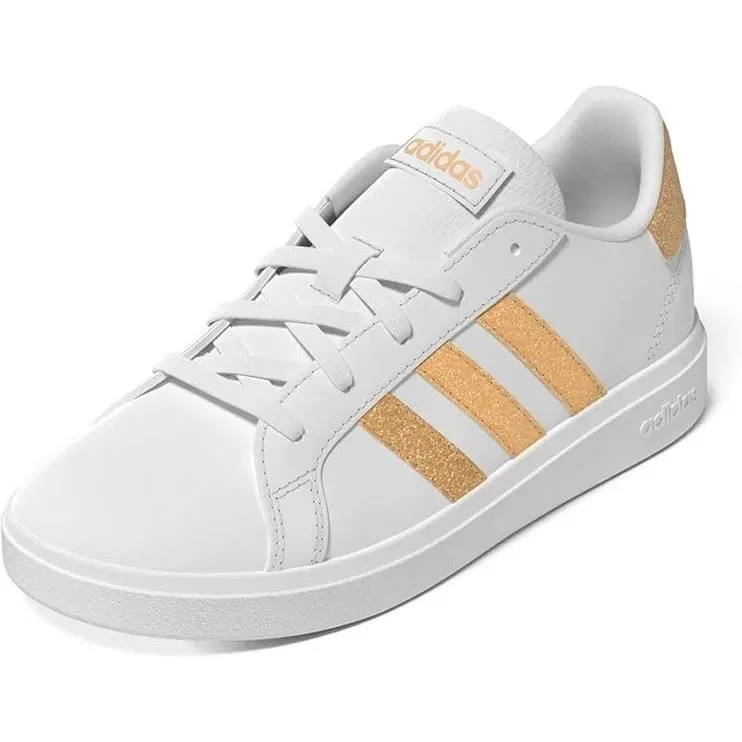 Adidas Grand Court 2.0 Kids Tennis Shoes Size 11K Little Kid - White