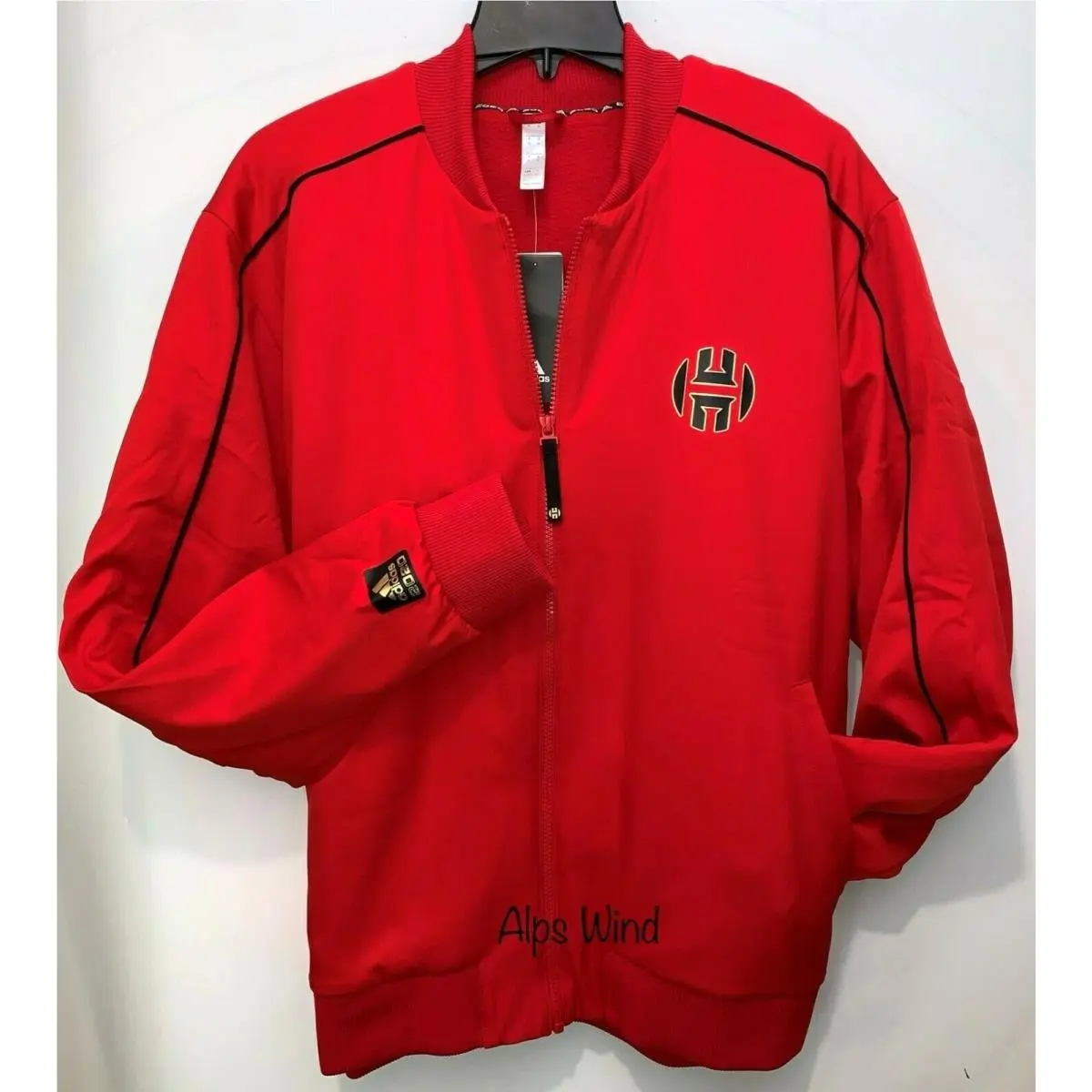 Adidas James Harden Chinese Year Red Jacket Men`s Size-xl Off