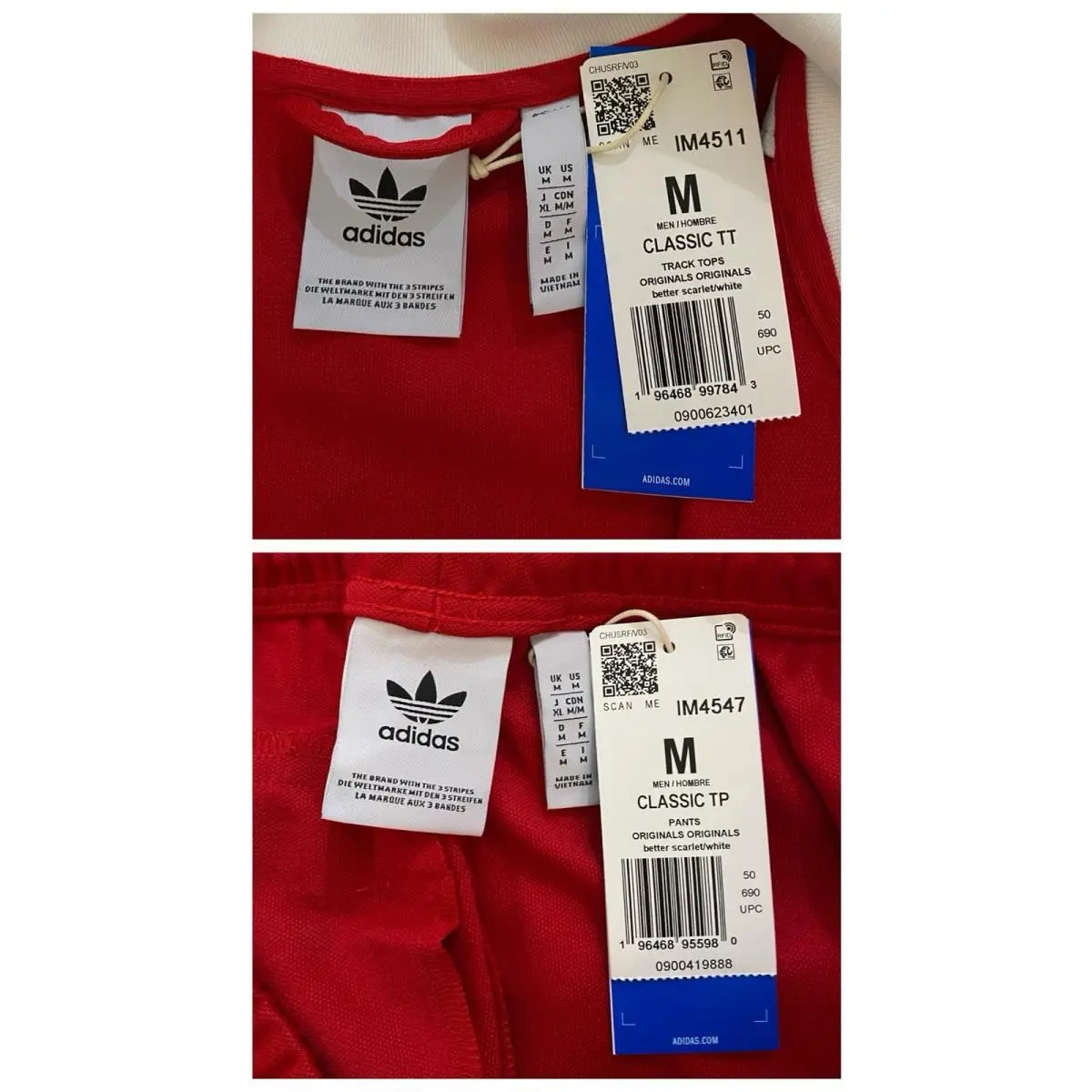 Adidas clothing - Better Scarlet White 2