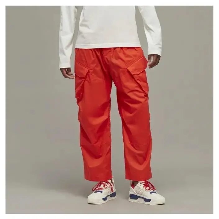 Adidas x Y-3 Yohji Yamamoto Ripstop Pants Orange Men`s Size Medium HZ8813