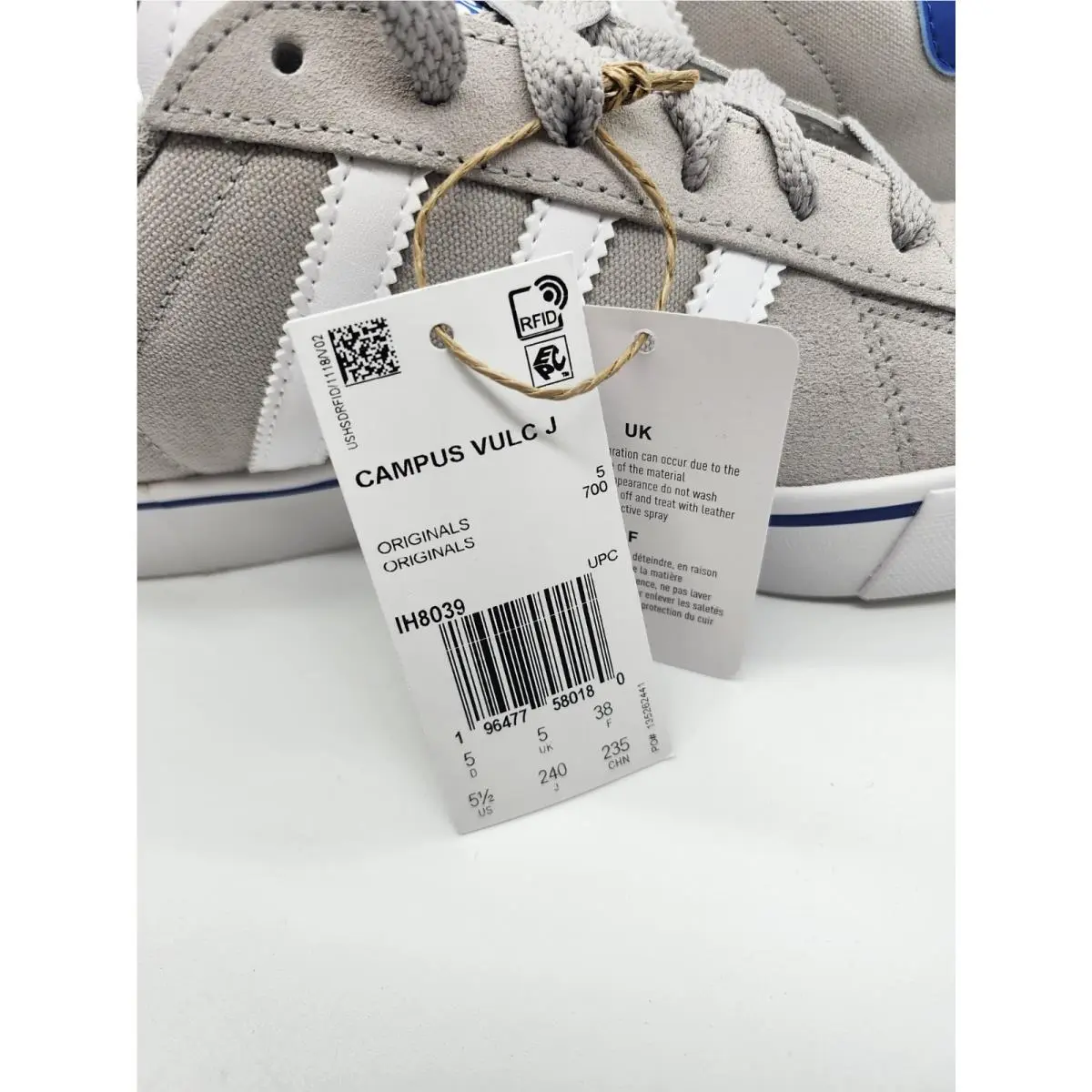 Adidas shoes - adidas Campus - Campus - Gray (UPC: 196477580180) 1