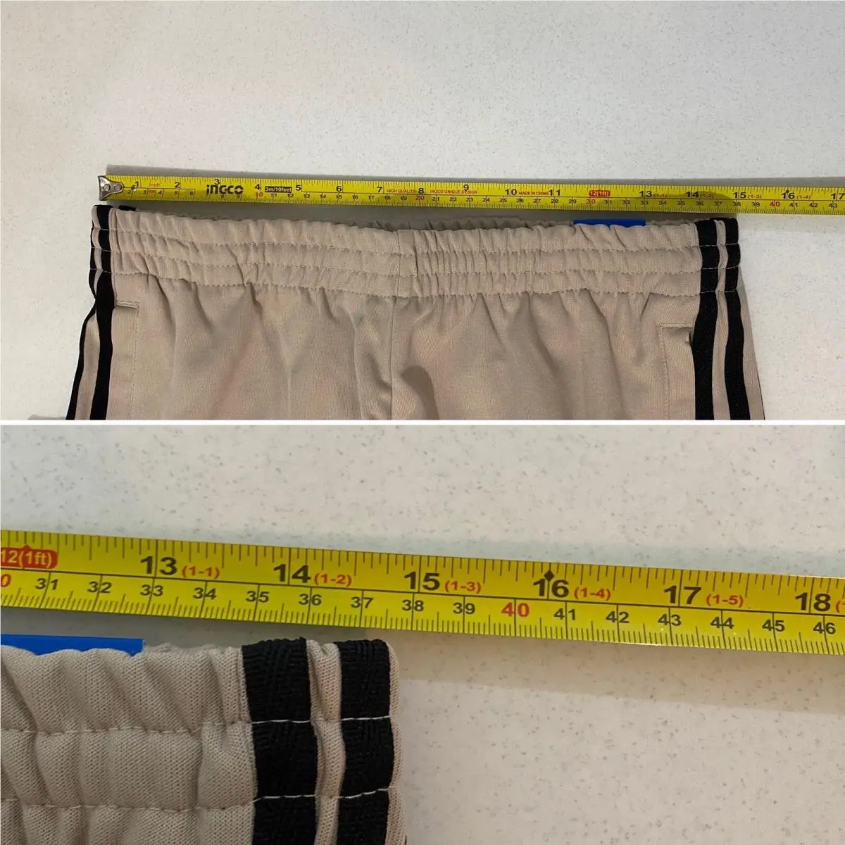 Adidas clothing - Wonder Beige Black 9