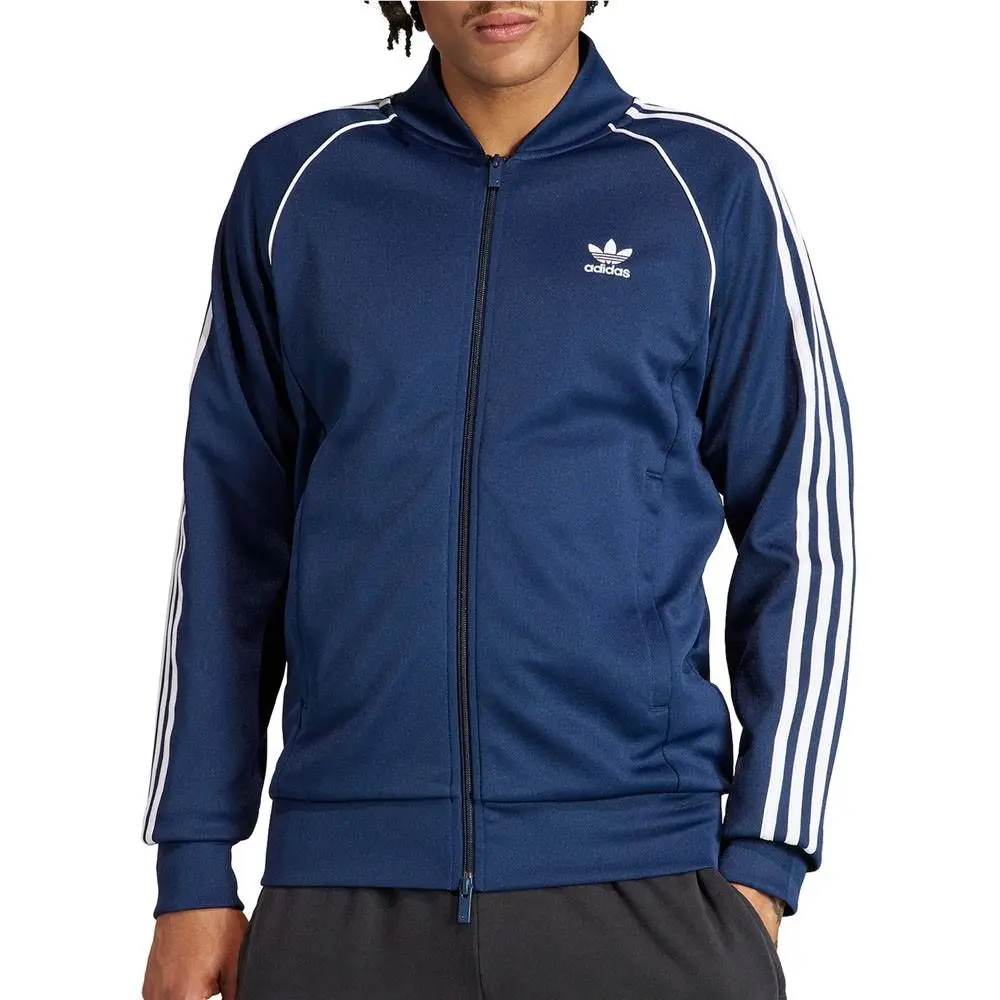 Adidas clothing - adidas Adicolor Classics Sst Full Zip Track Jacket - IR9866 - Blue (UPC: 196467017535) 1