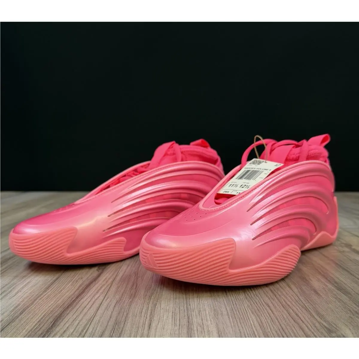 Adidas Harden Volume 9 Beam Pink Basketball Shoes KJ6128 Mens Size 11.5