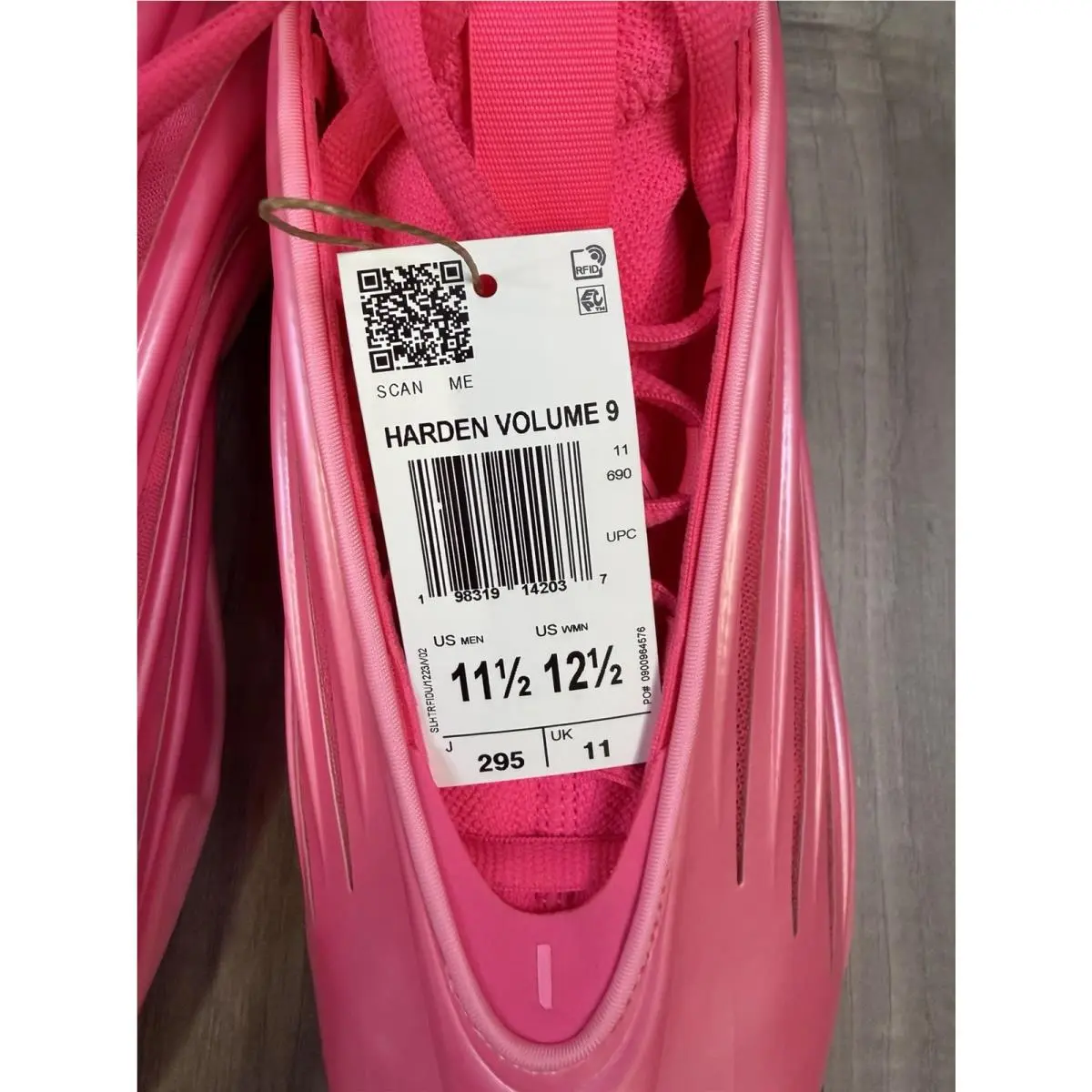 Adidas shoes - adidas Harden Vol. 9 - Harden - KJ6128 - Pink 5