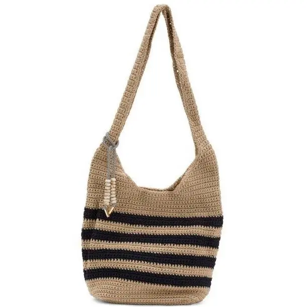 Tommy Bahama Hobo Shoulder / Crossbody Bag Striped