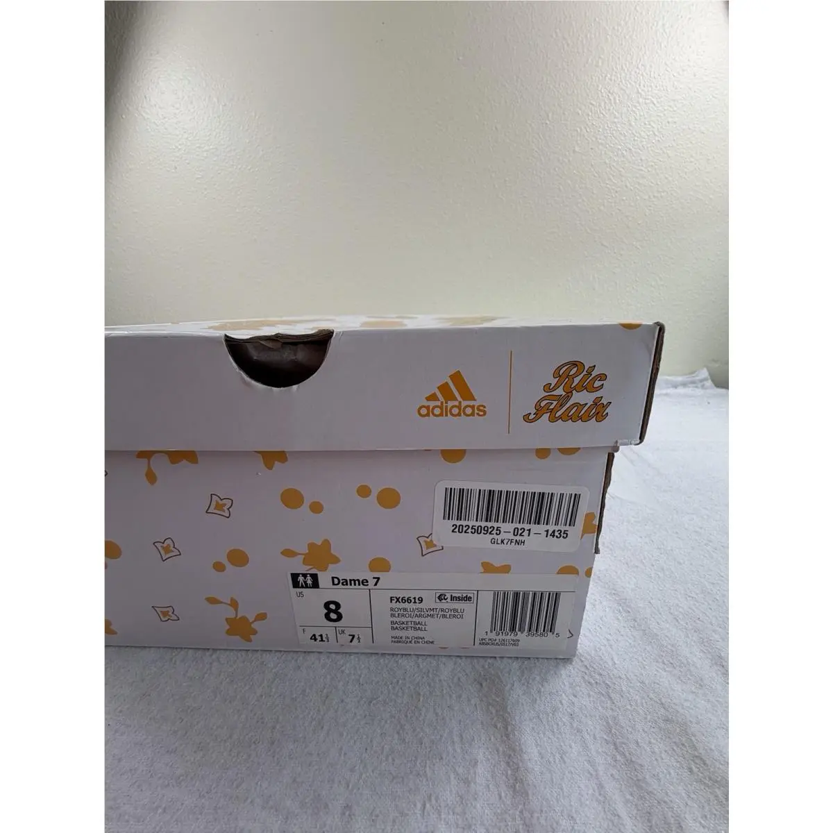 Adidas shoes - adidas Dame 7 - Dame - fx6619 - Blue 0