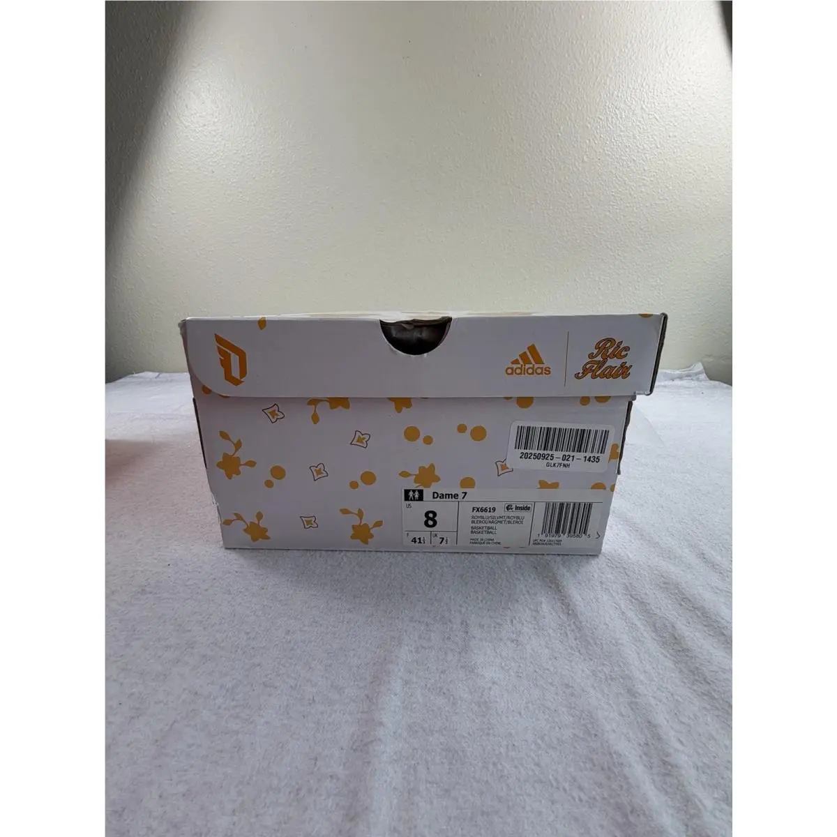 Adidas shoes - adidas Dame 7 - Dame - fx6619 - Blue 1