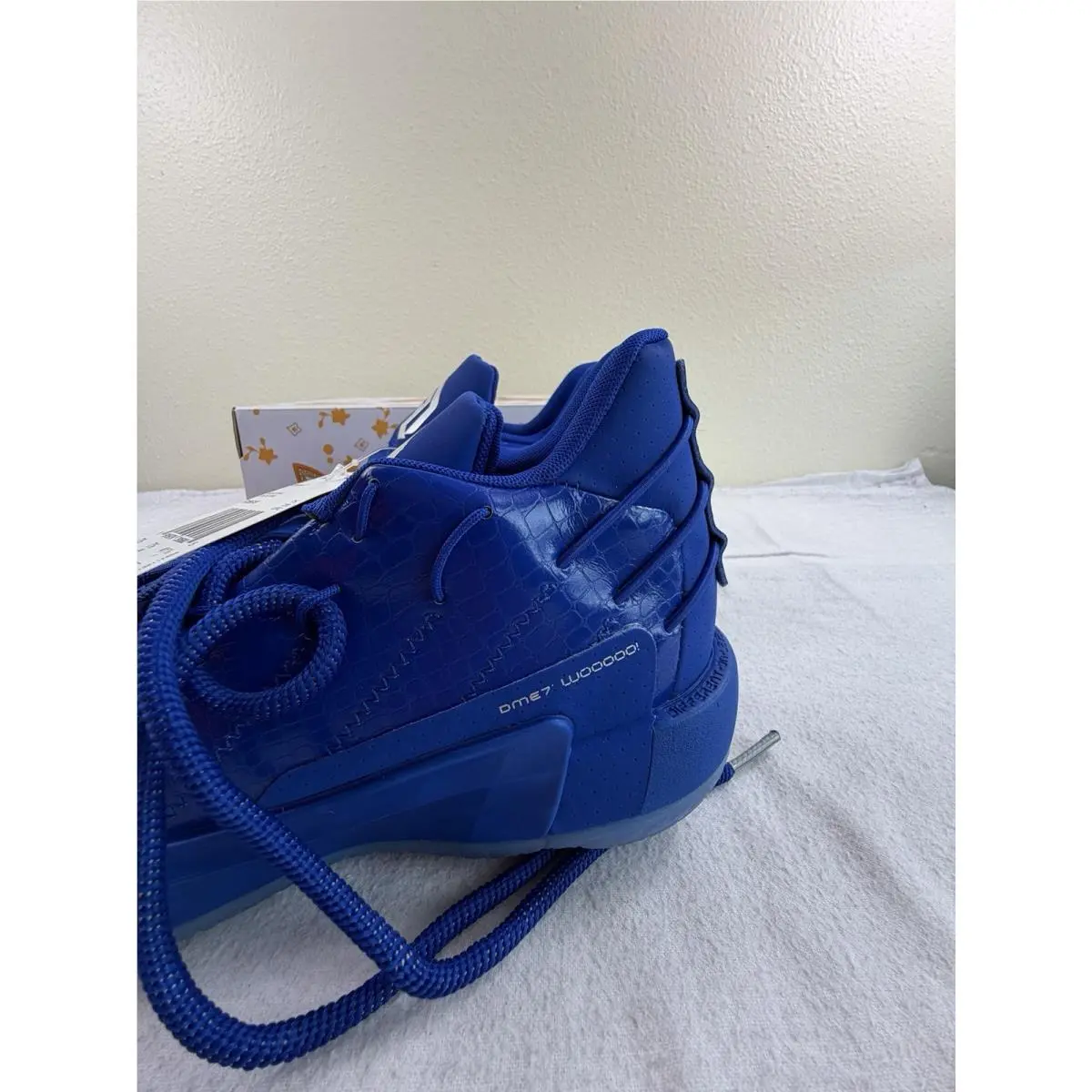 Adidas shoes - adidas Dame 7 - Dame - fx6619 - Blue 4