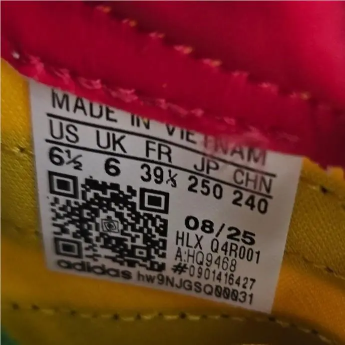Adidas shoes - HQ9468 - HQ9468 - Yellow 3