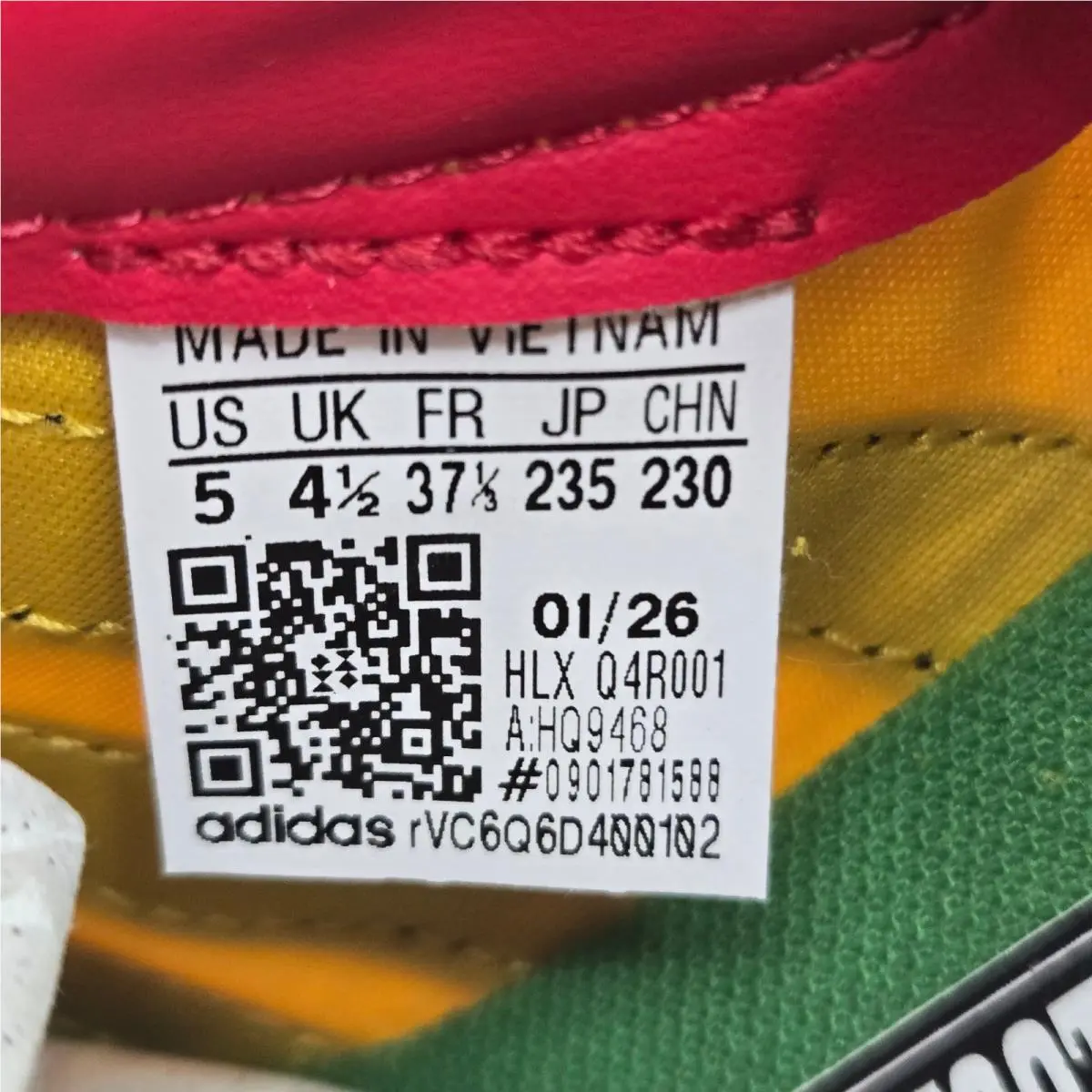 Adidas shoes - Barreda Decode J Football - Barreda Decode Football - HQ9468 - Yellow 3