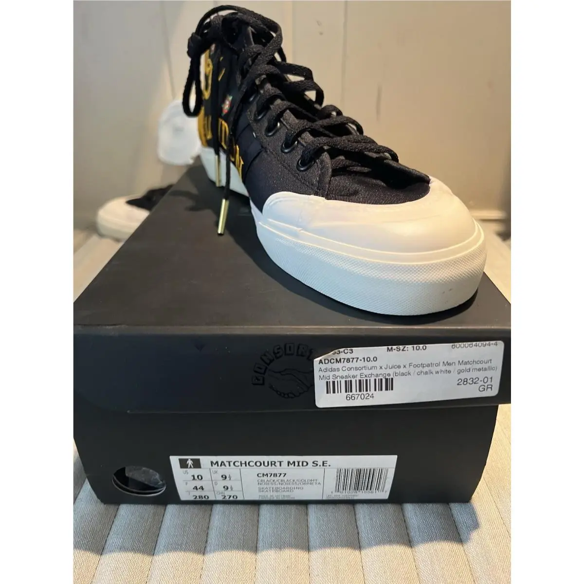 Adidas shoes - adidas Matchcourt - Matchcourt - CM7877 - Black (UPC: 0191028155817) 1