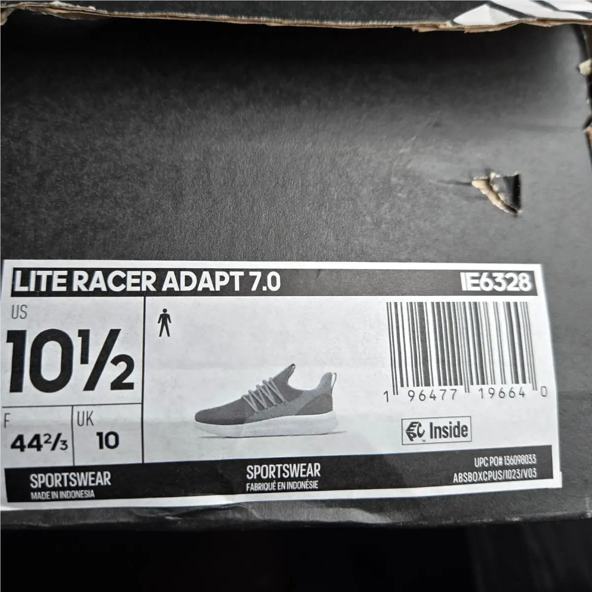 Adidas shoes - Adidas Lite Racer Adapt 7.0 - Gray 1