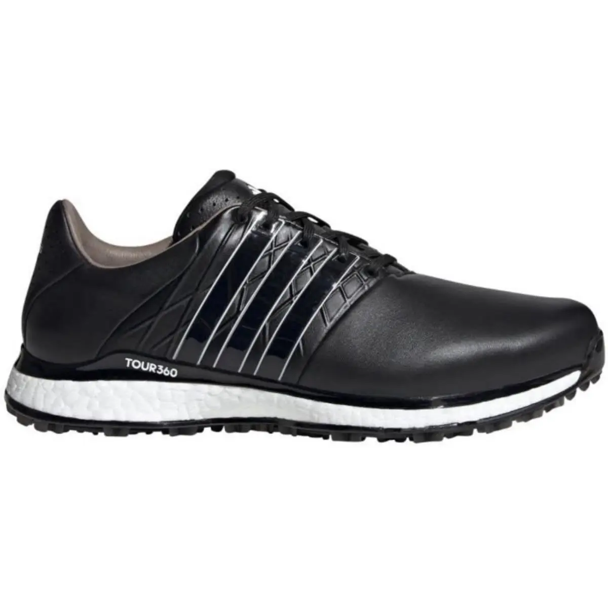 Adidas TOUR360 Xt-sl Black/white Sz 9 EG4877 Spikeless Cleat