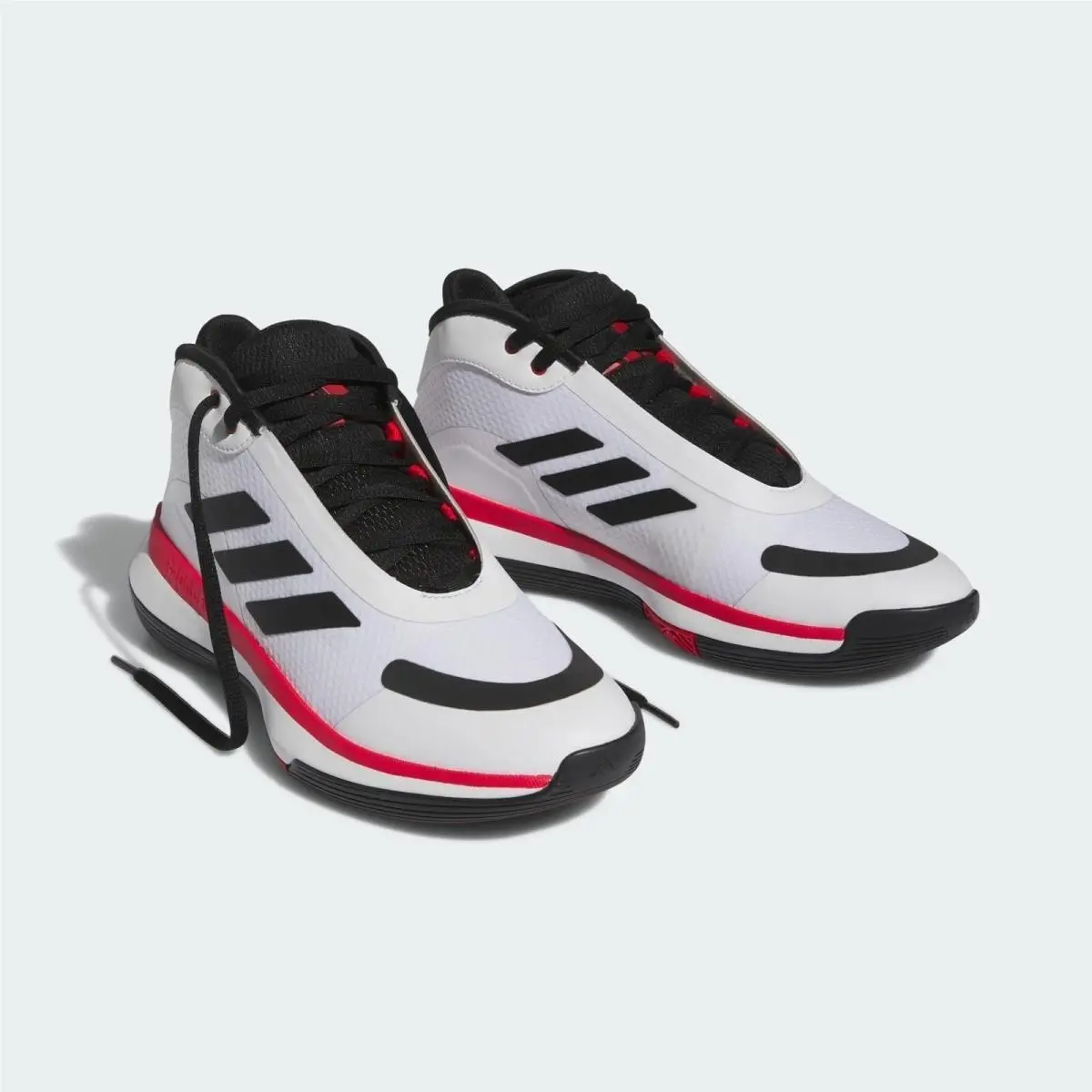 Unisex Sneakers Adidas Bounce Legends White Black Red M7.5 W8.5