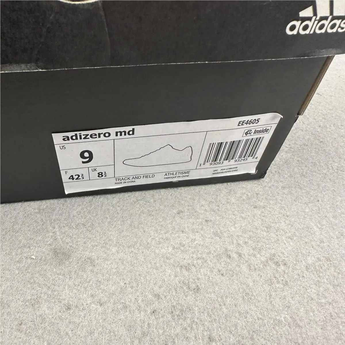 Adidas shoes - adidas Adizero MD - Adizero - EE4605 - Orange 6