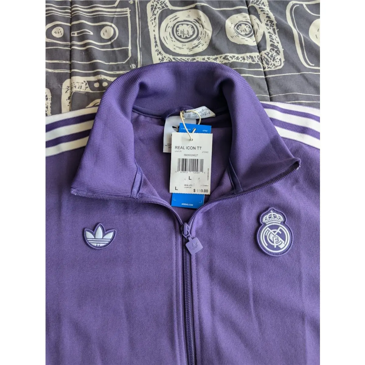 Adidas clothing - adidas Firebird - Firebird - Purple 0