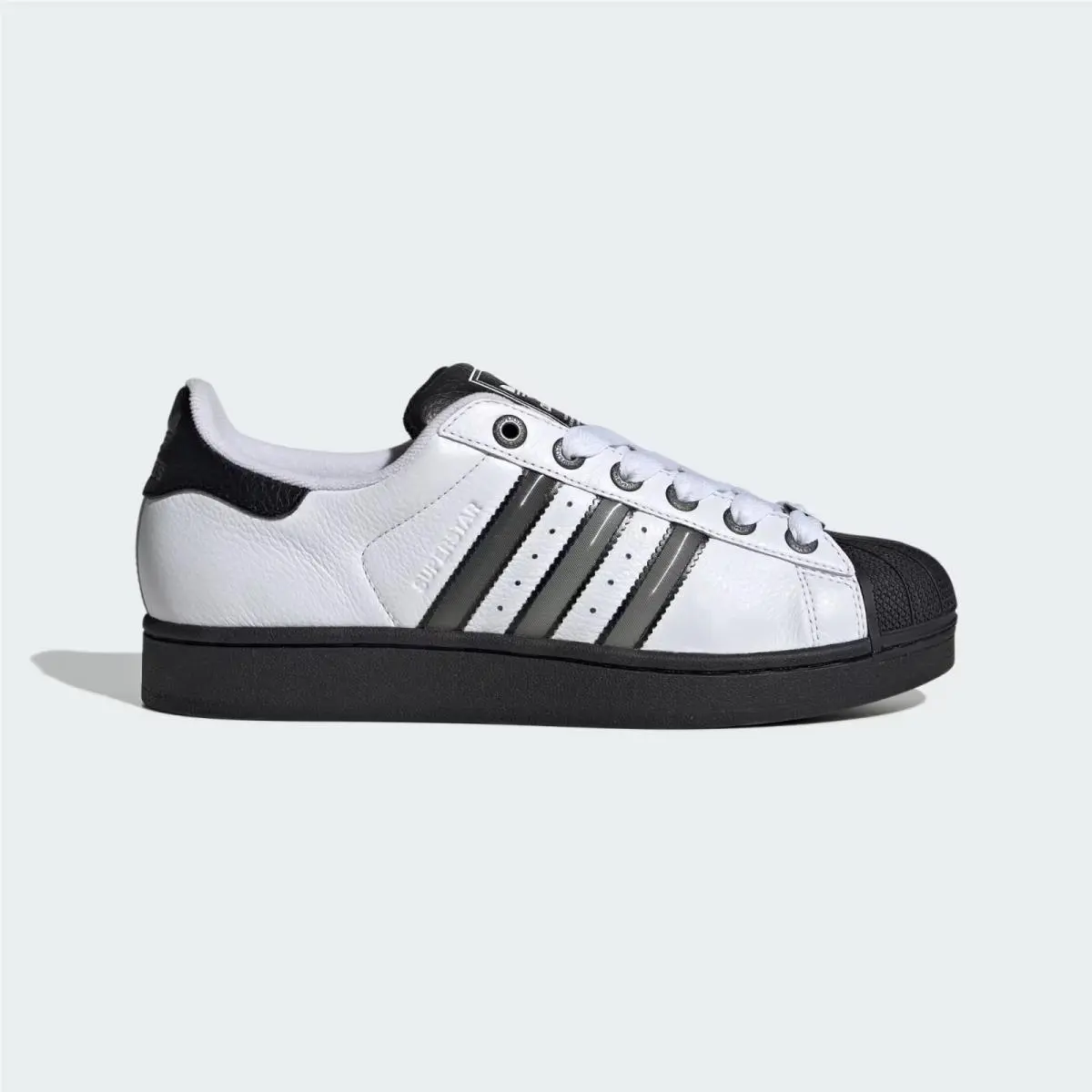 Adidas Superstar II Men`s Shoes Cloud White / Core Black Size 13 US