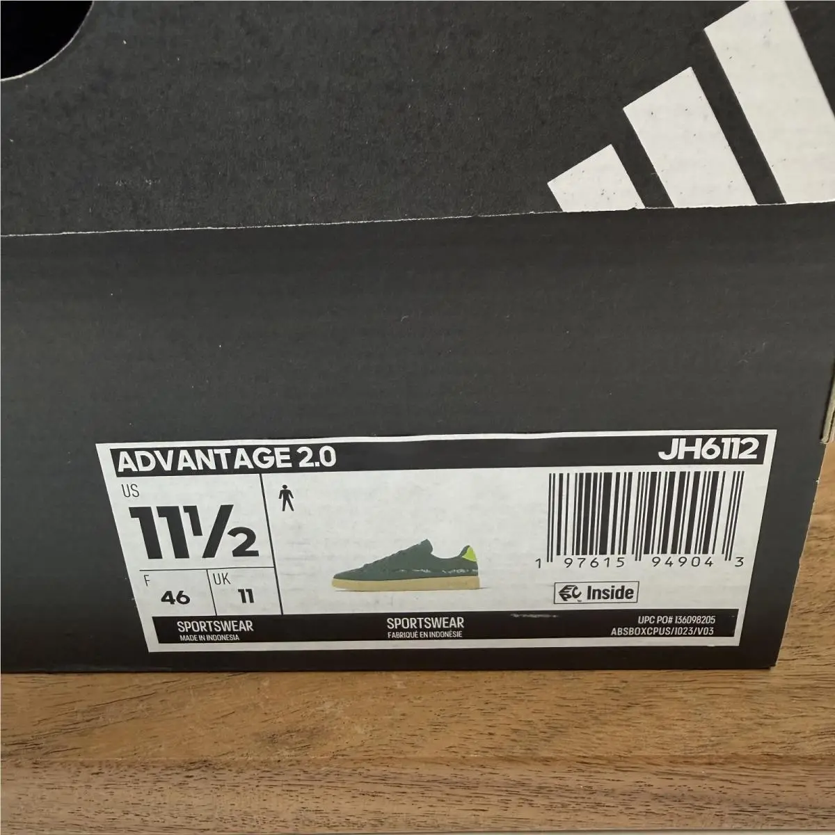 Adidas shoes - adidas Advantage - Advantage - JH6112 - Yellow 6
