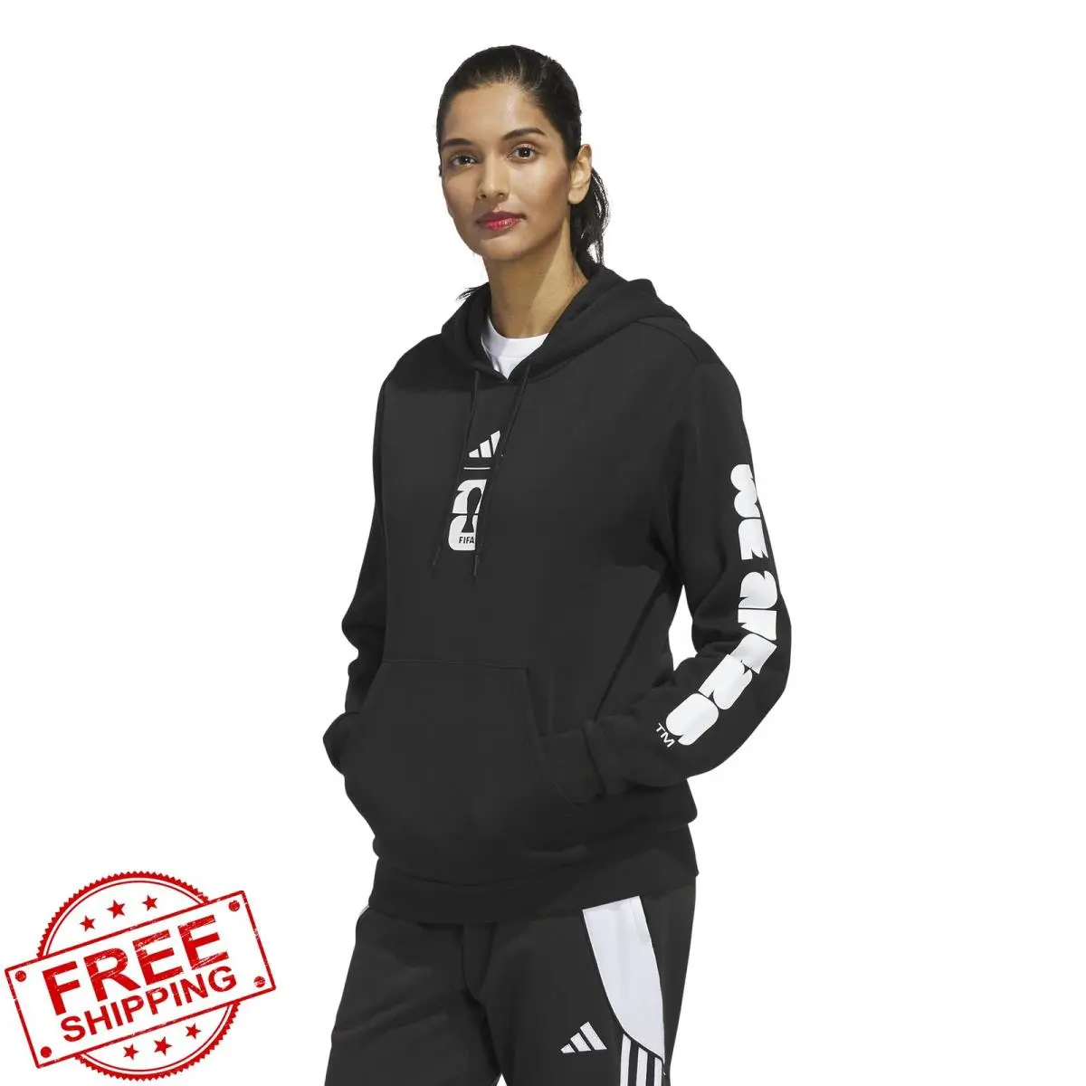 World Cup Hoodie Black X-large by Adidas