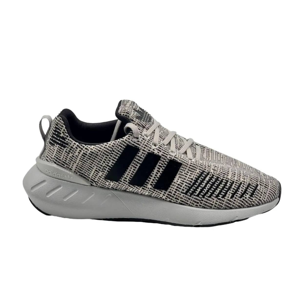 Adidas Swift Run 22 Originals Mens 6 Gray Black Running Sneakers Shoes GZ1555
