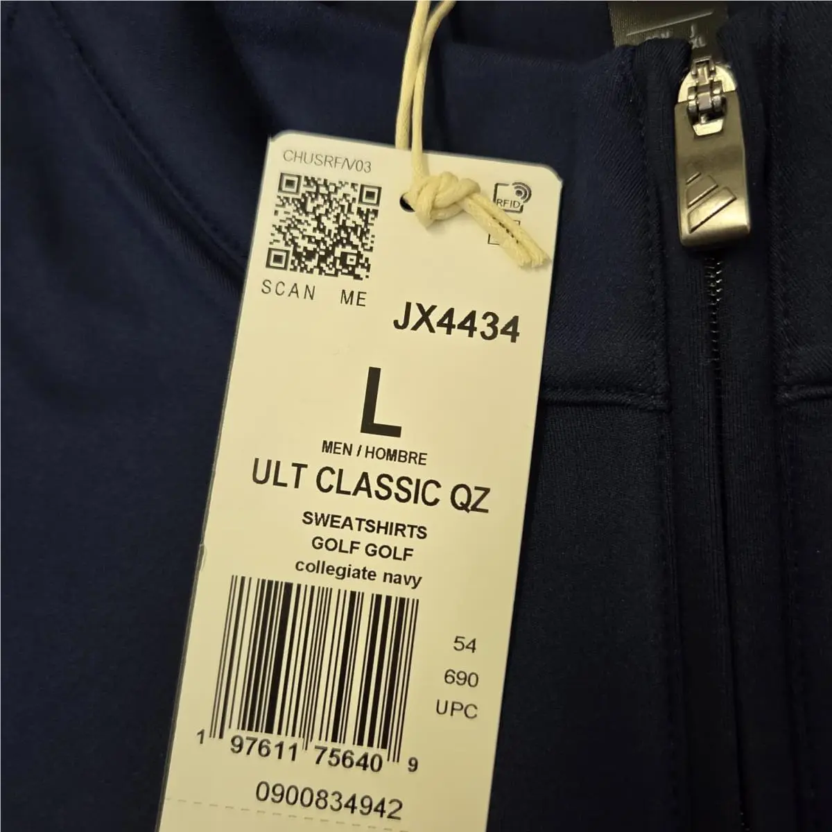 Adidas clothing - Navy (UPC: 197611756409) 3