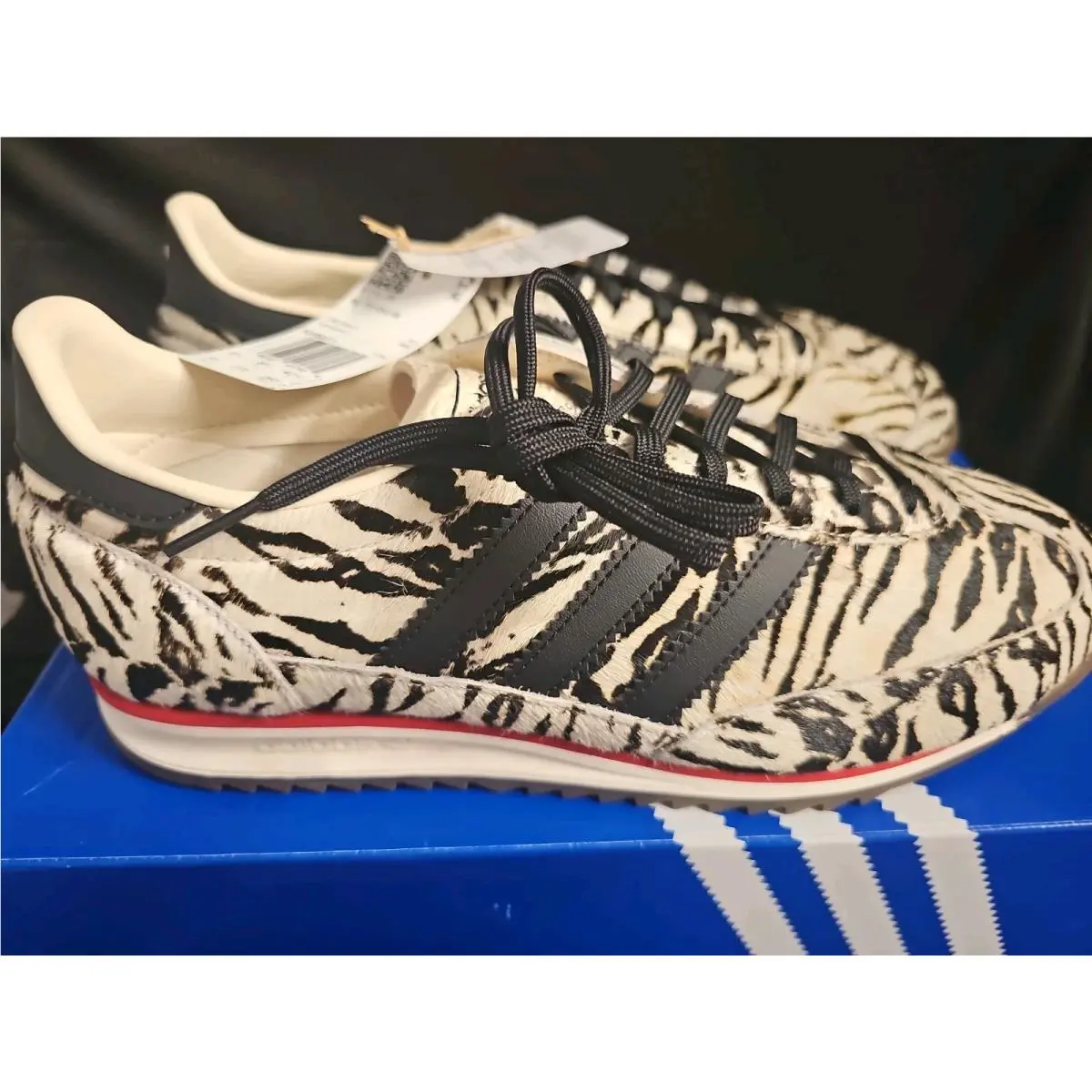 Originals SL 72 OG `zebra Print` Casual Shoes / KH8811 / Women`s Size 10 by Adidas