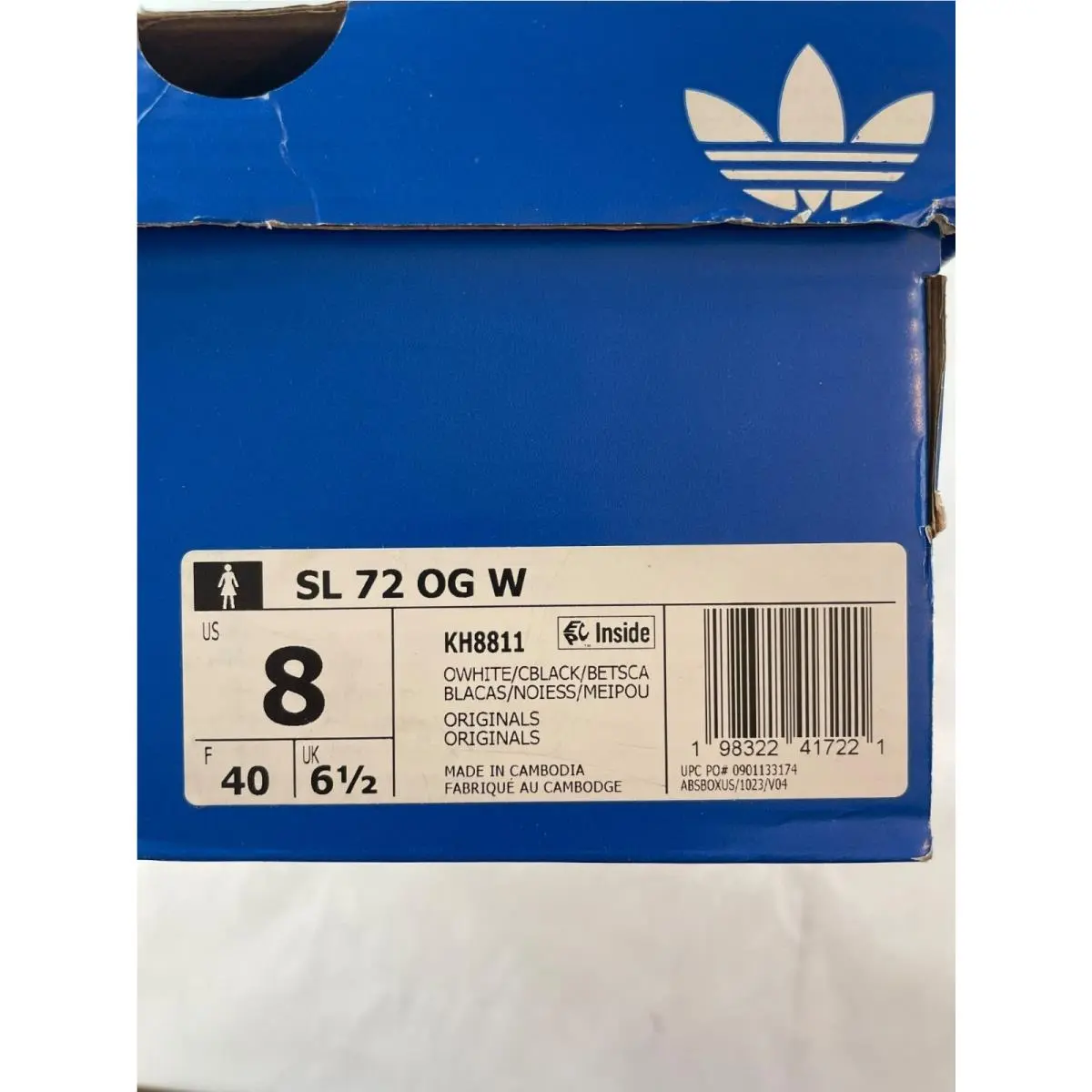 Adidas shoes - adidas SL 72 - Kh8811 - Black 4