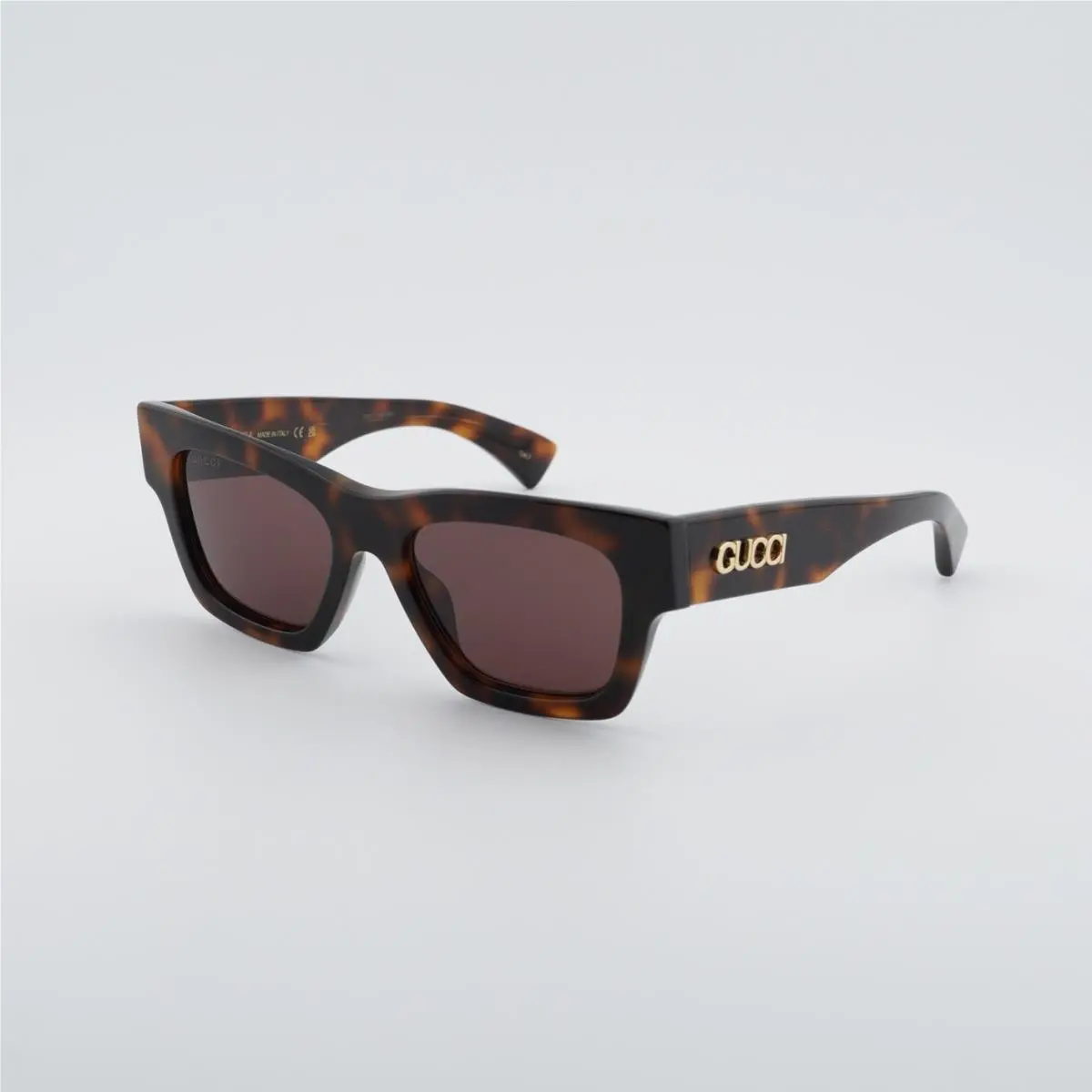 GG1835S 002 Medium Brown Havana/brown 52-18-145 Sunglasses by Gucci