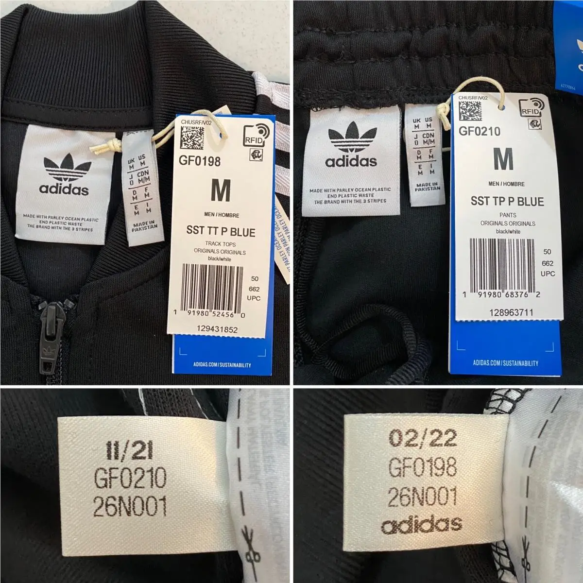 Adidas clothing - Black White 2
