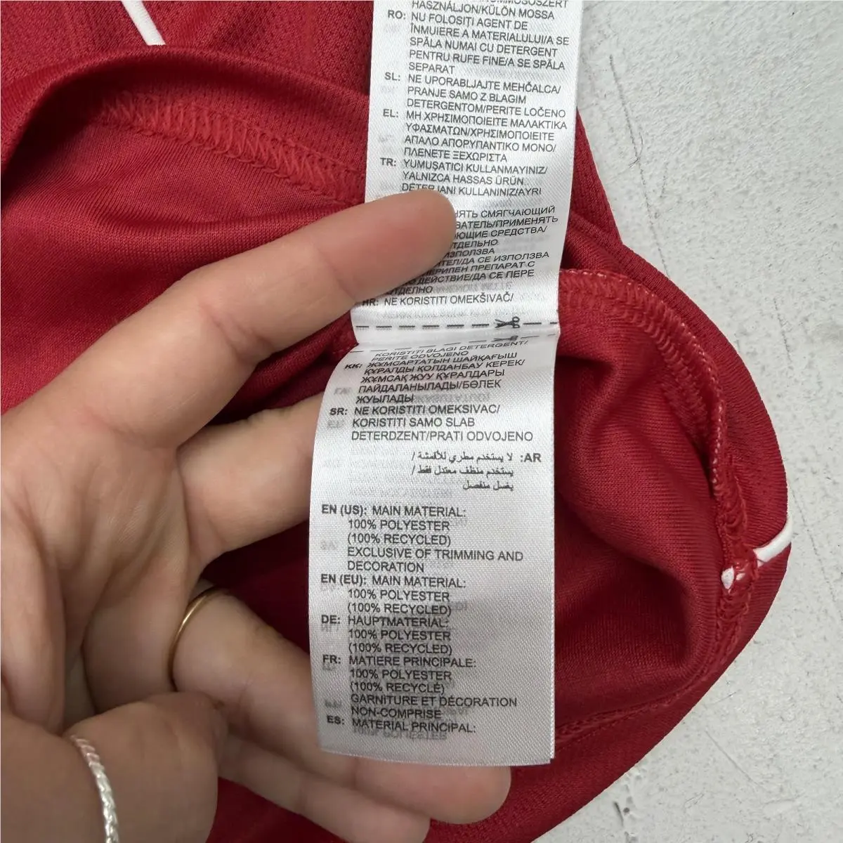 Adidas clothing - Red 3