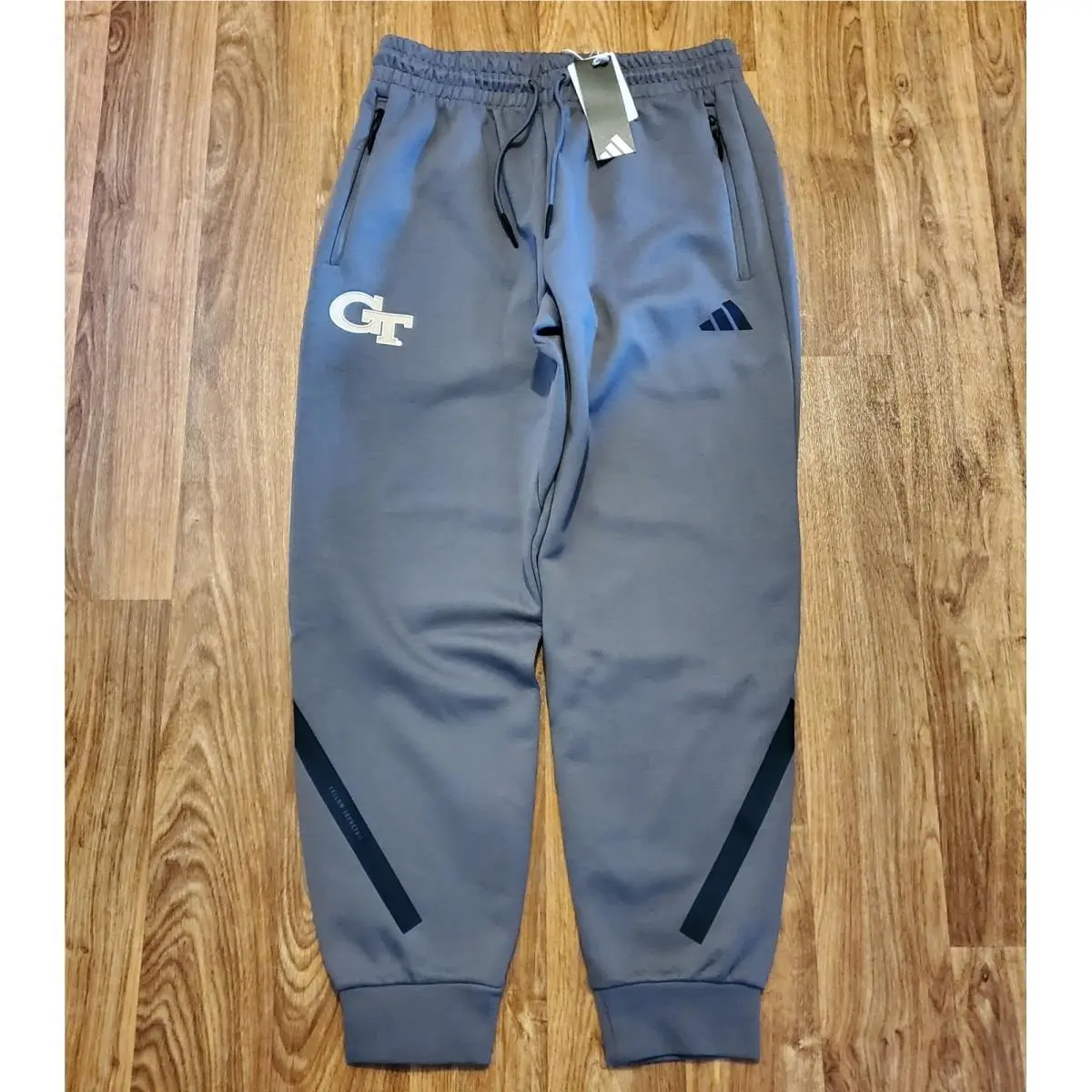 Adidas clothing - Adidas Georgia Tech - Georgia Tech - Gray 0