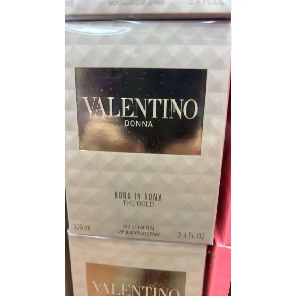 Valentino Donna Born IN Roma The Gold 3.4 OZ Edp Spray