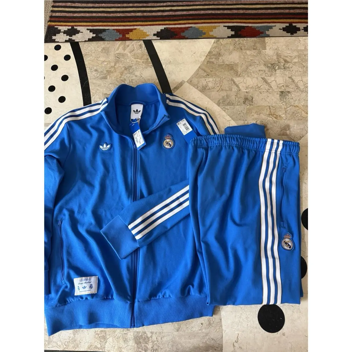 Adidas Originals Real Madrid Terrace Icon Track Jacket/tiro Pants Men’s XL