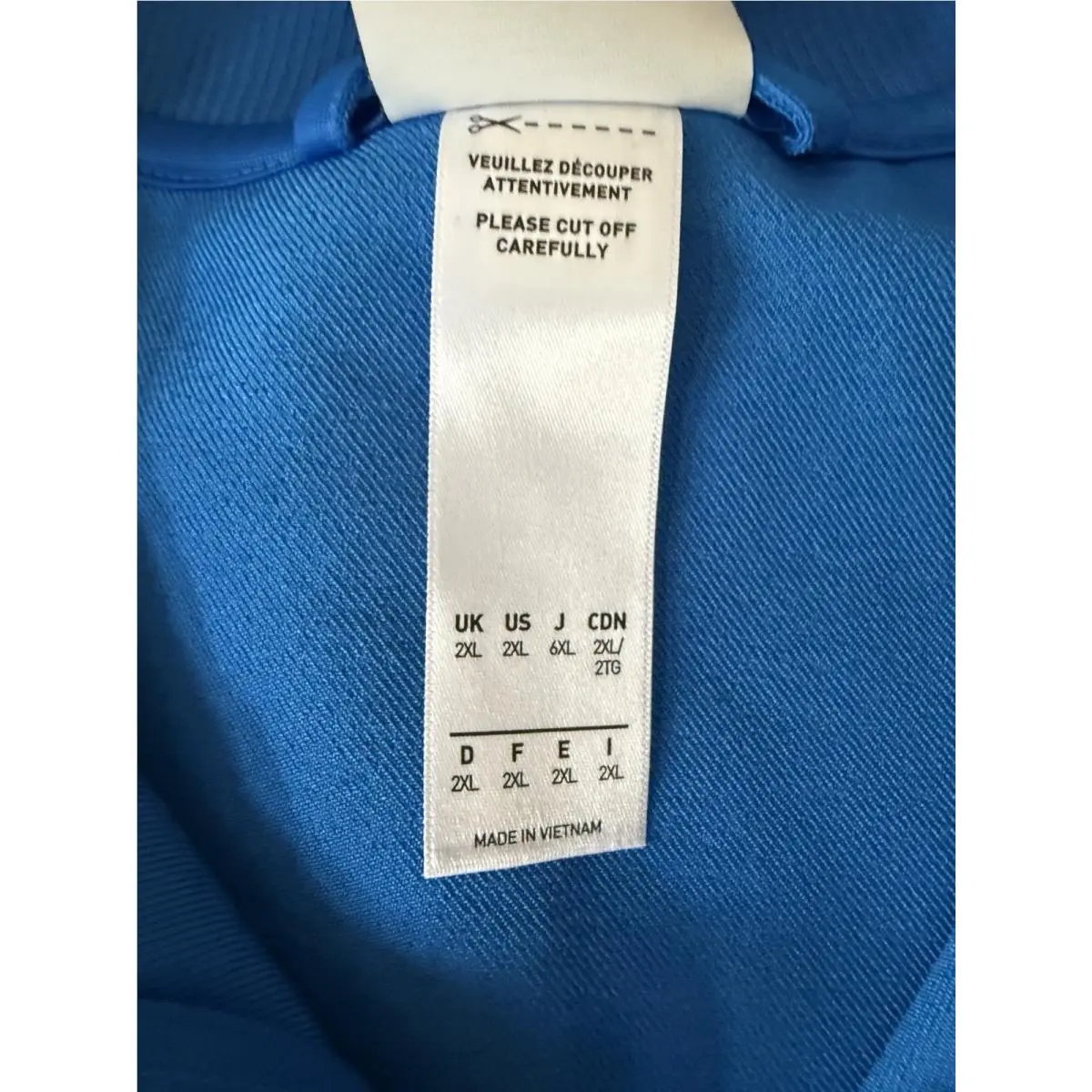 Adidas clothing - Blue/White 8