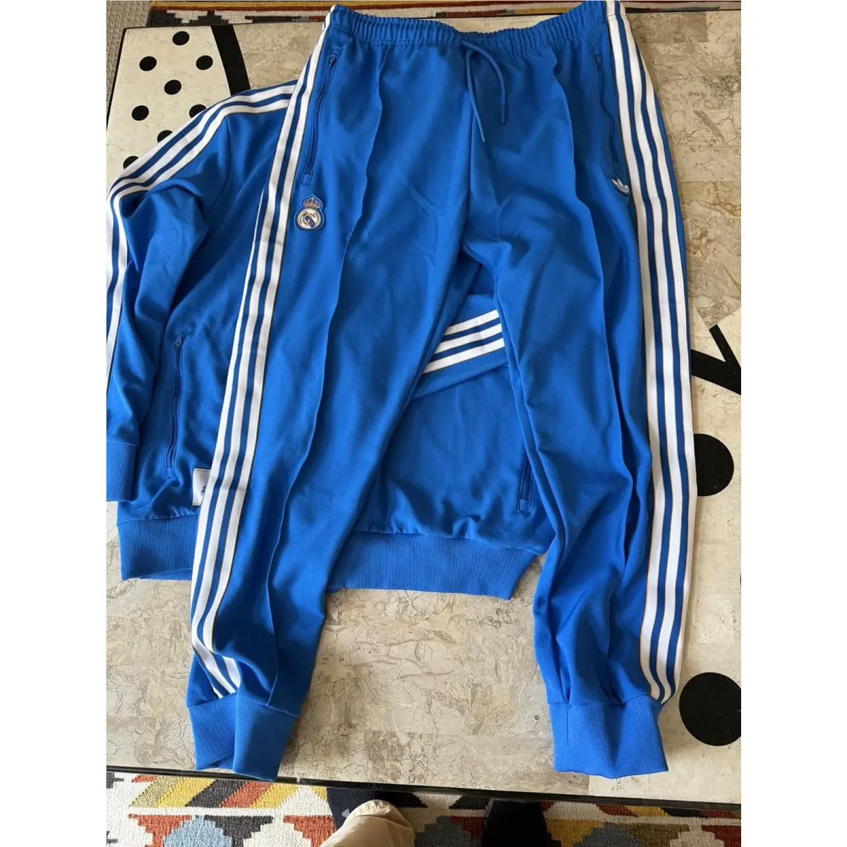 Adidas clothing - Blue/White 1