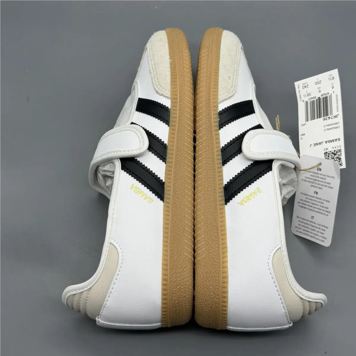 Adidas shoes - adidas Samba Jane - Samba Jane - JR7436 - White (UPC: 0197626954234) 4