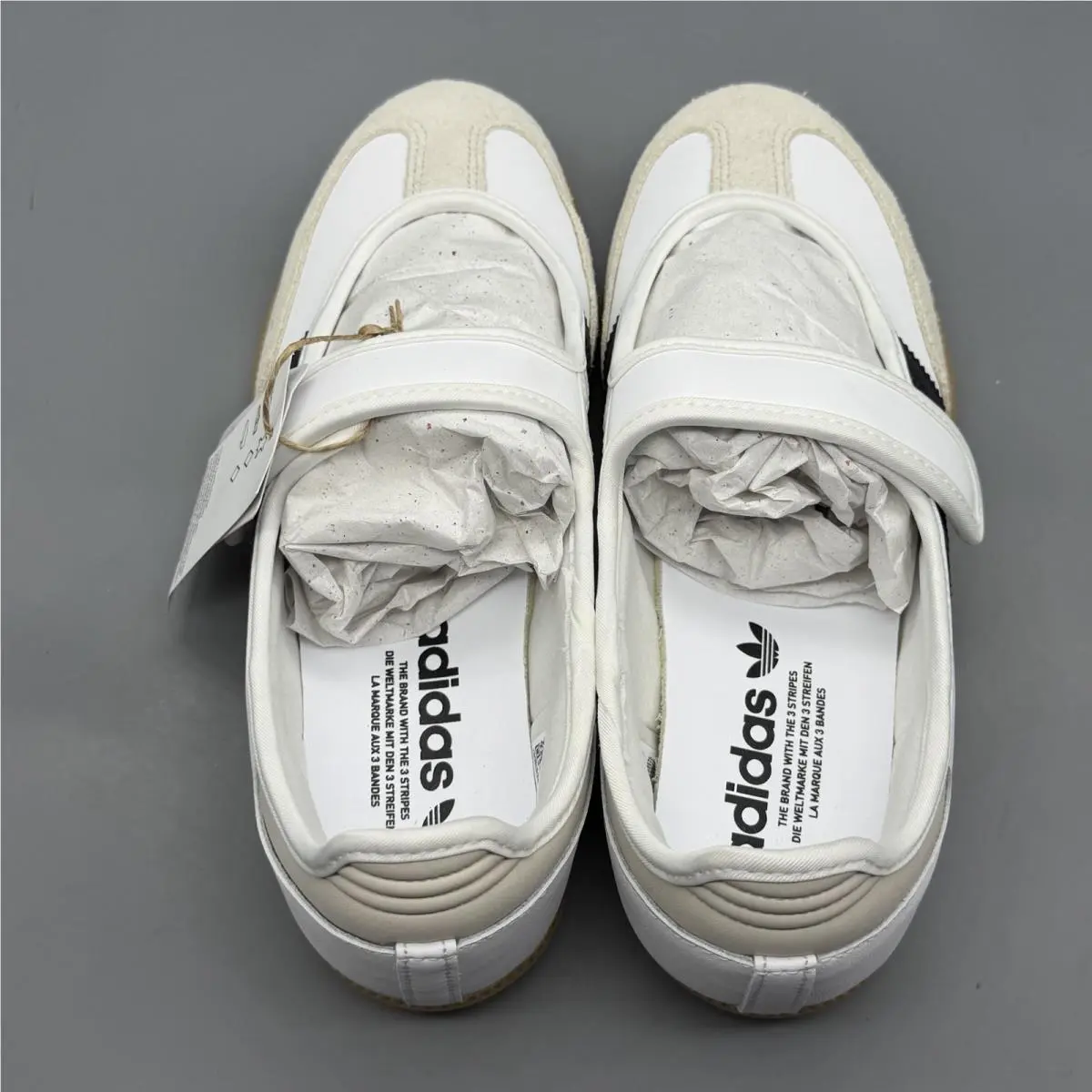 Adidas shoes - adidas Samba Jane - Samba Jane - JR7436 - White (UPC: 0197626954234) 5