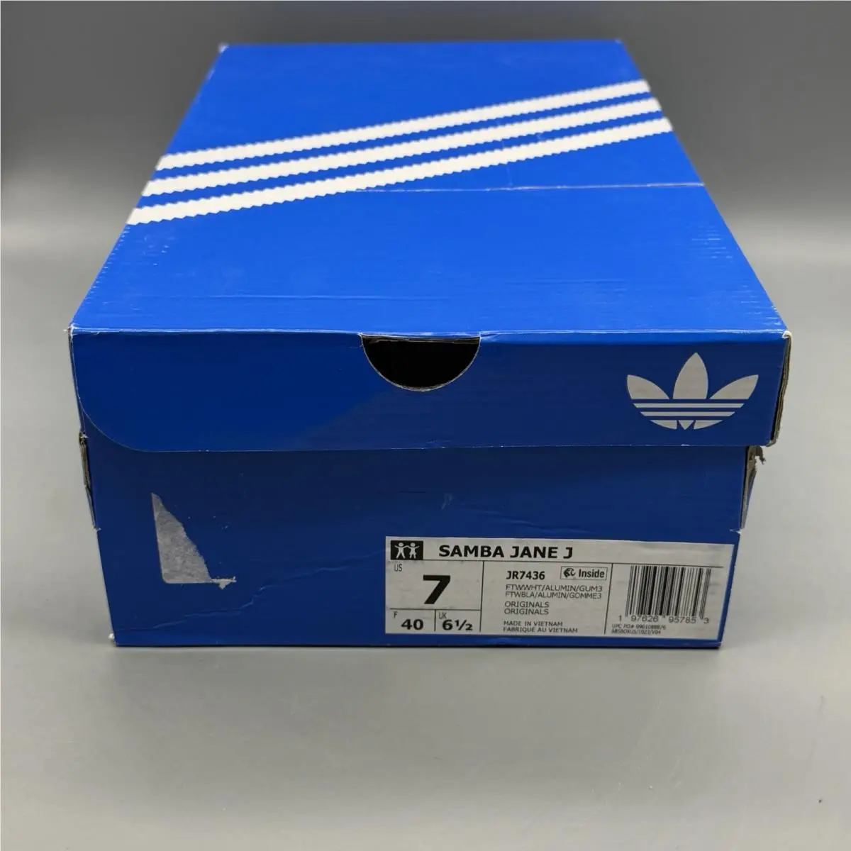 Adidas shoes - adidas Samba Jane - Samba Jane - JR7436 - White (UPC: 0197626957853) 14