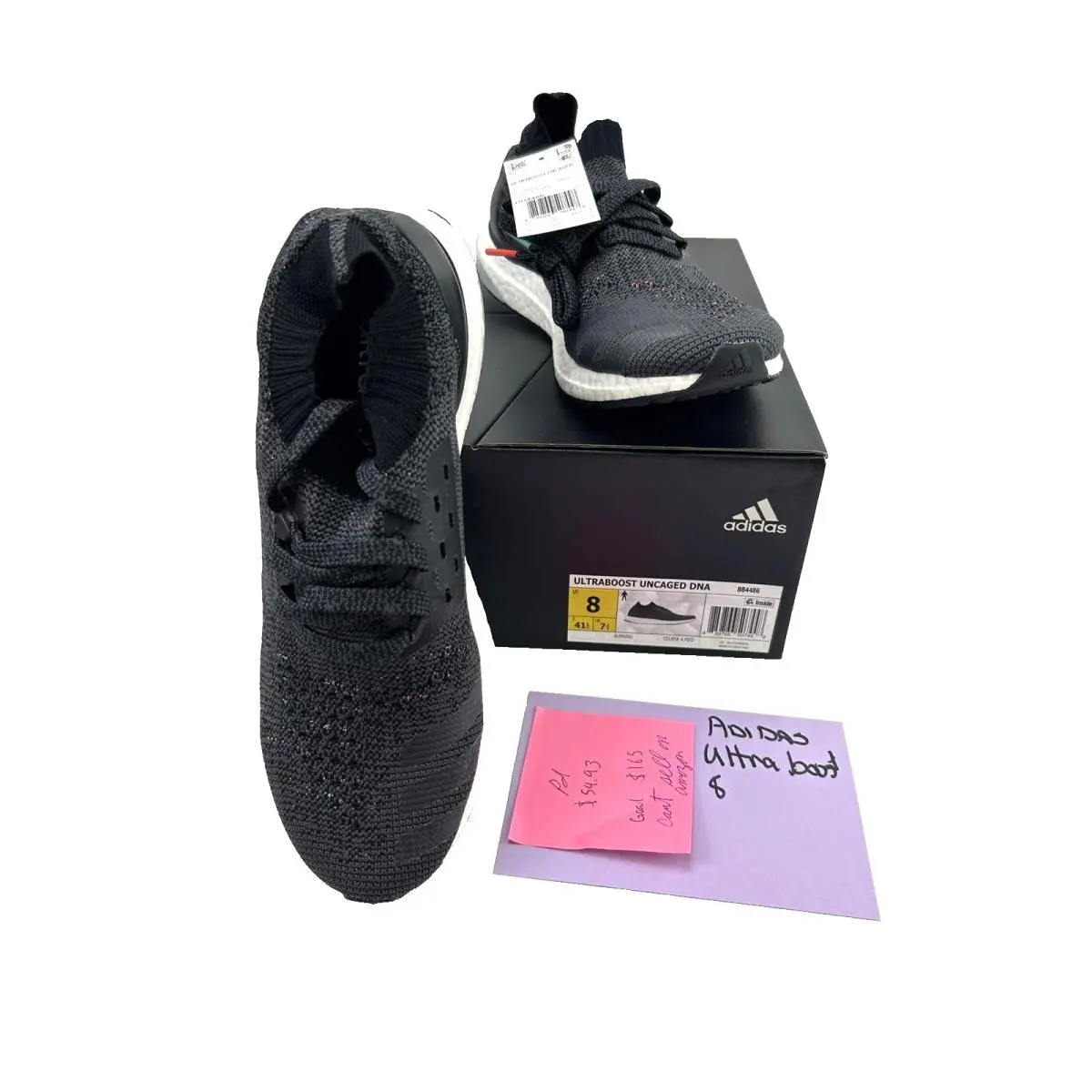 Adidas shoes - adidas Ultraboost Uncaged DNA - Ultraboost Uncaged DNA - Black (UPC: 889766507448) 1