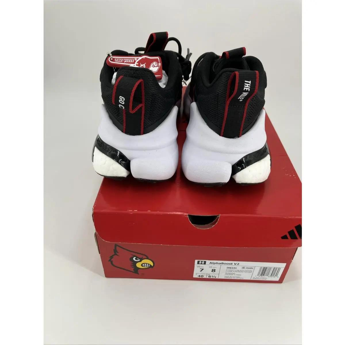 Adidas shoes - Adidas alphaboost v2 - alphaboost - ih6331 - Red 8