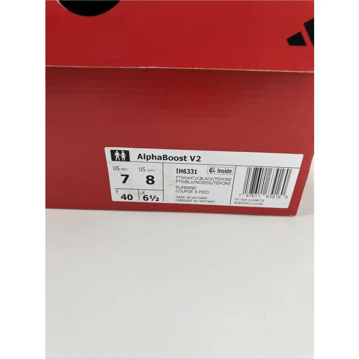 Adidas shoes - Adidas alphaboost v2 - alphaboost - ih6331 - Red 9