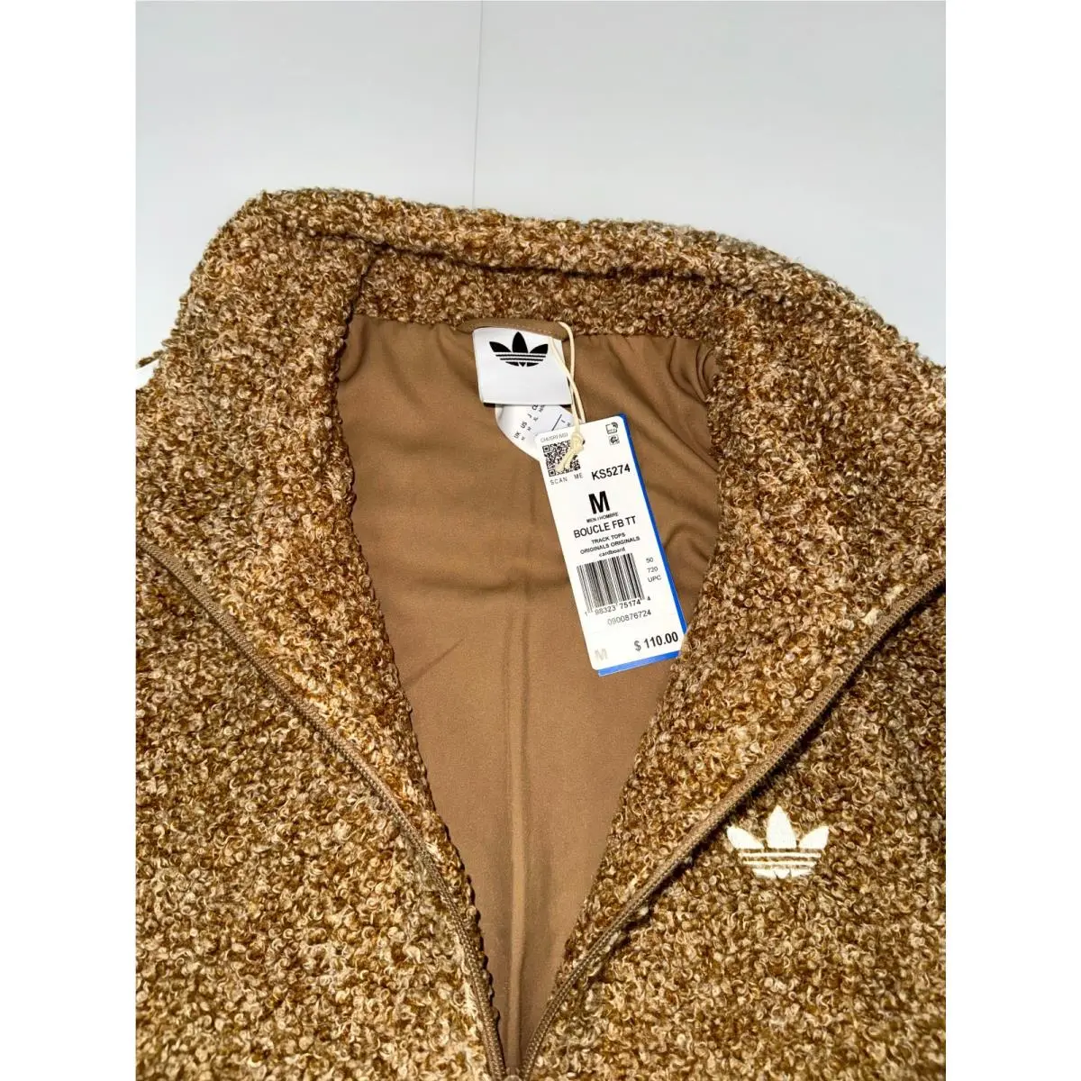 Adidas clothing - Adidas Boucle Firebird - Boucle Firebird - KS5274 - Gold (UPC: 198323751744) 2