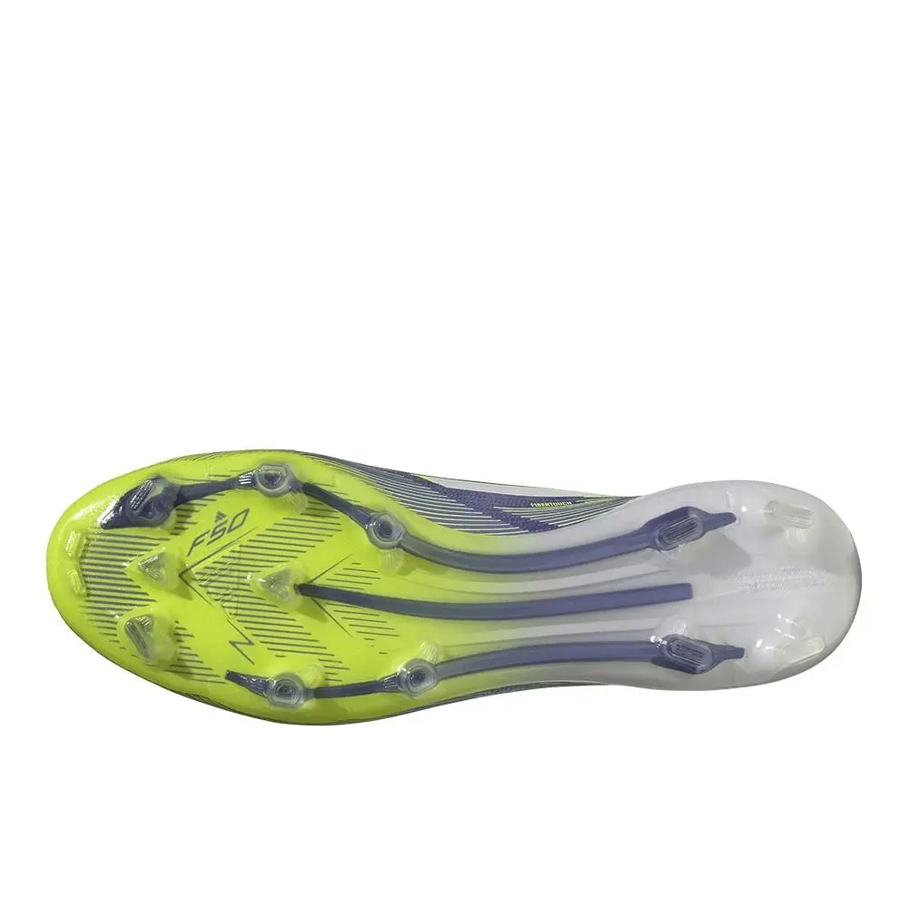 Adidas shoes - adidas F50 Elite Laceless Firm Ground Soccer Cleats - JH7628 - Green, Purple (UPC: 197620716500) 3
