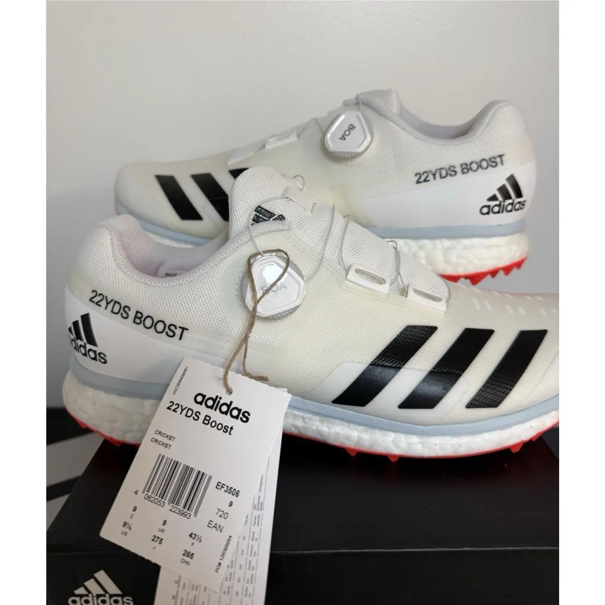 Adidas shoes - Spikes - Spikes - EF3506 - White, Manufacturer: White/Orange (UPC: 4062053223993) 0