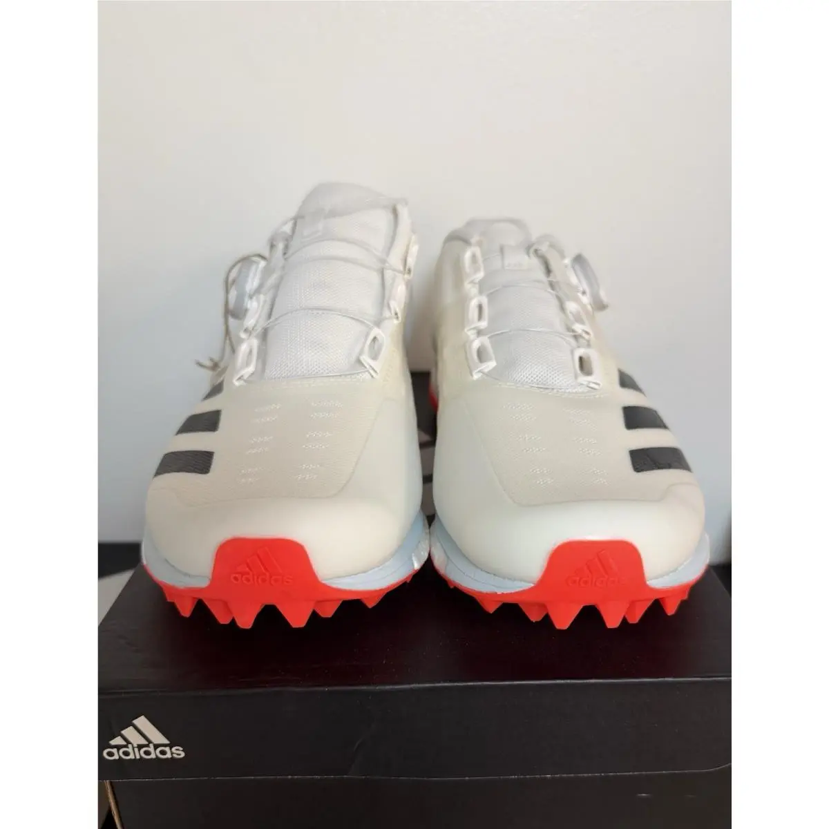 Adidas shoes - Spikes - Spikes - EF3506 - White, Manufacturer: White/Orange (UPC: 4062053223993) 2