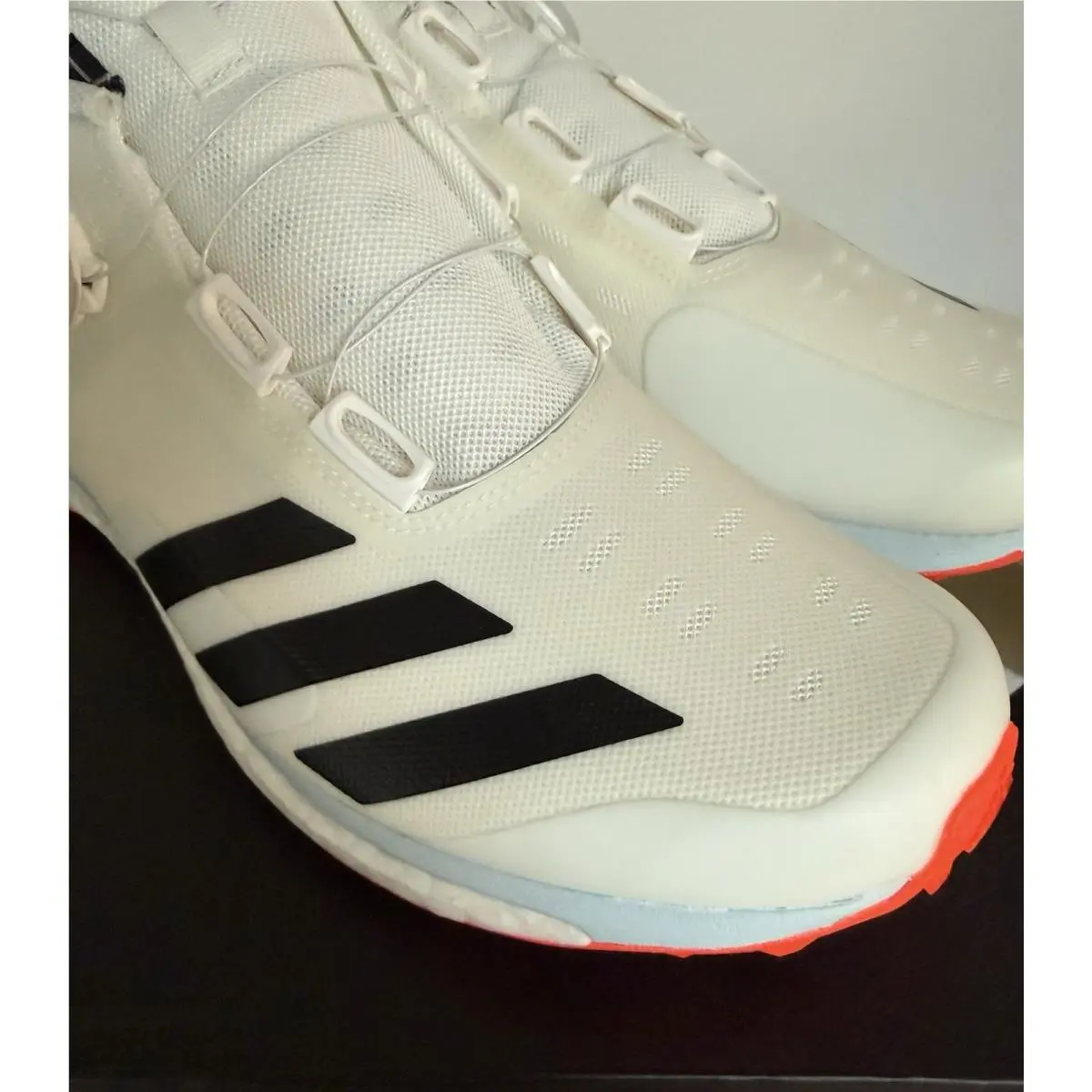 Adidas shoes - Spikes - Spikes - EF3506 - White, Manufacturer: White/Orange (UPC: 4062053223993) 5