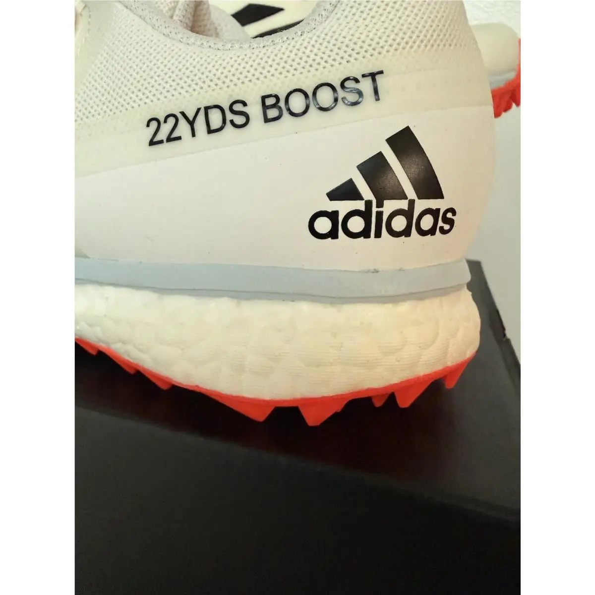 Adidas shoes - Spikes - Spikes - EF3506 - White, Manufacturer: White/Orange (UPC: 4062053223993) 7