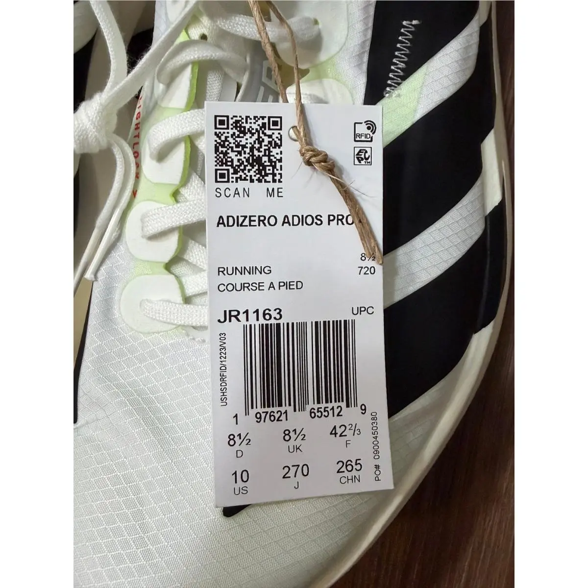 Adidas shoes - adidas Adizero Adios Pro 4 - White 5